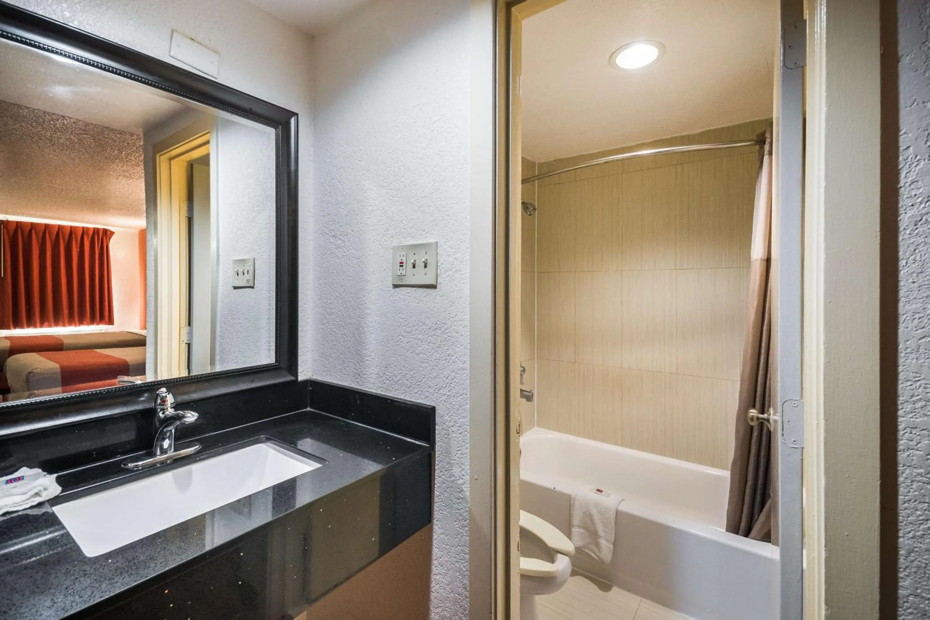 Bathroom in Motel 6-Houston, TX - Brookhollow