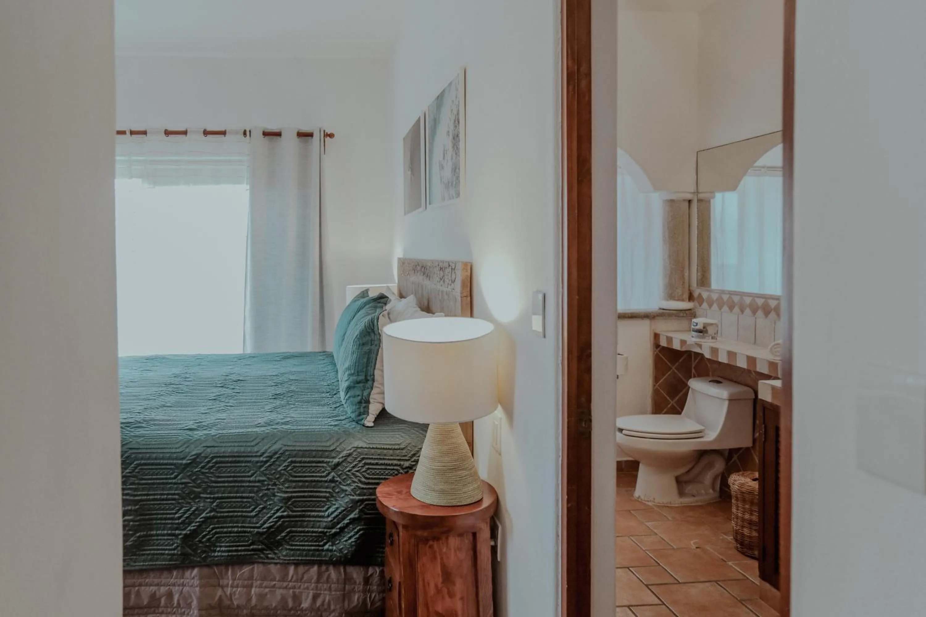 Bed in Fabiola Condo Hotel