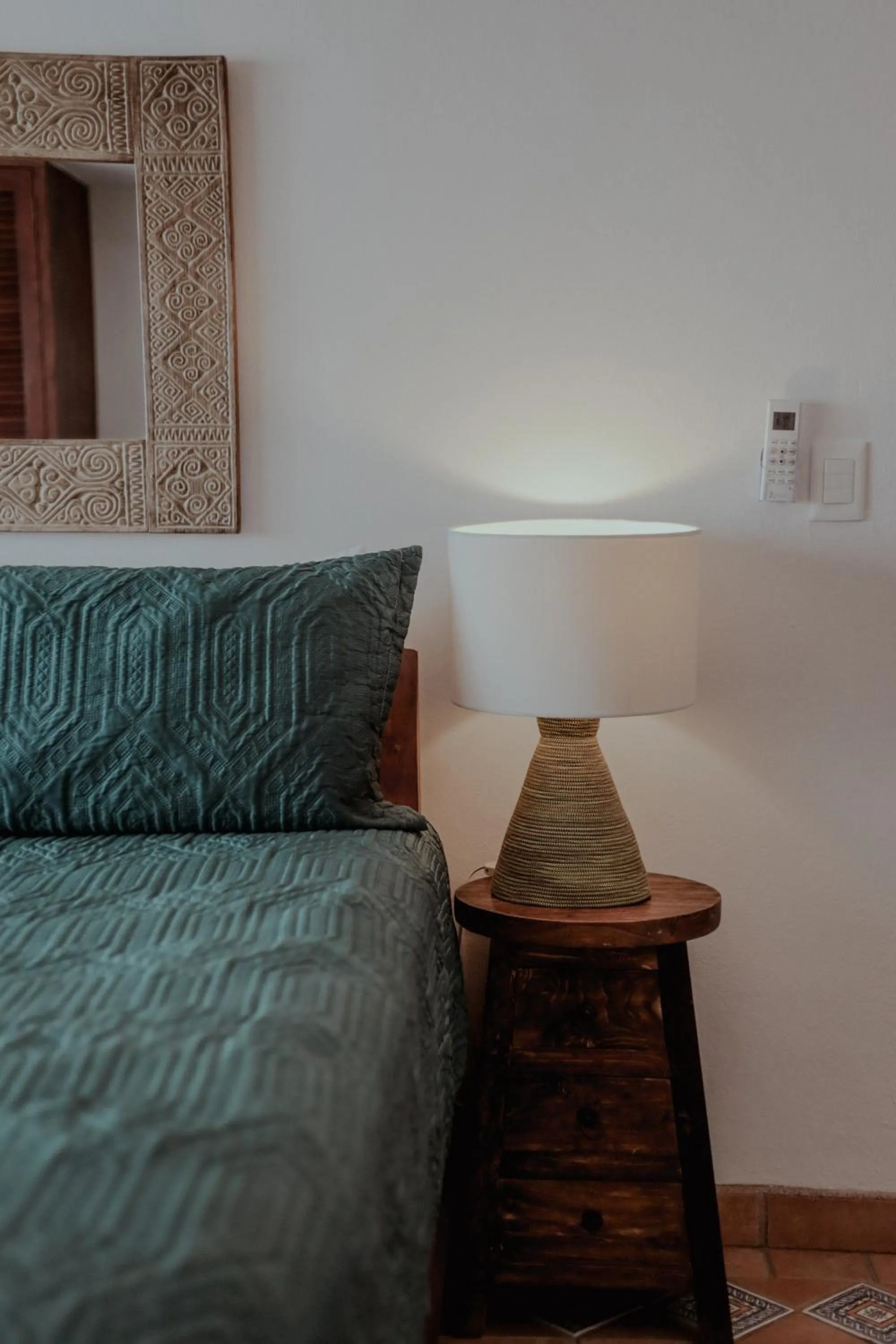 Bed in Fabiola Condo Hotel