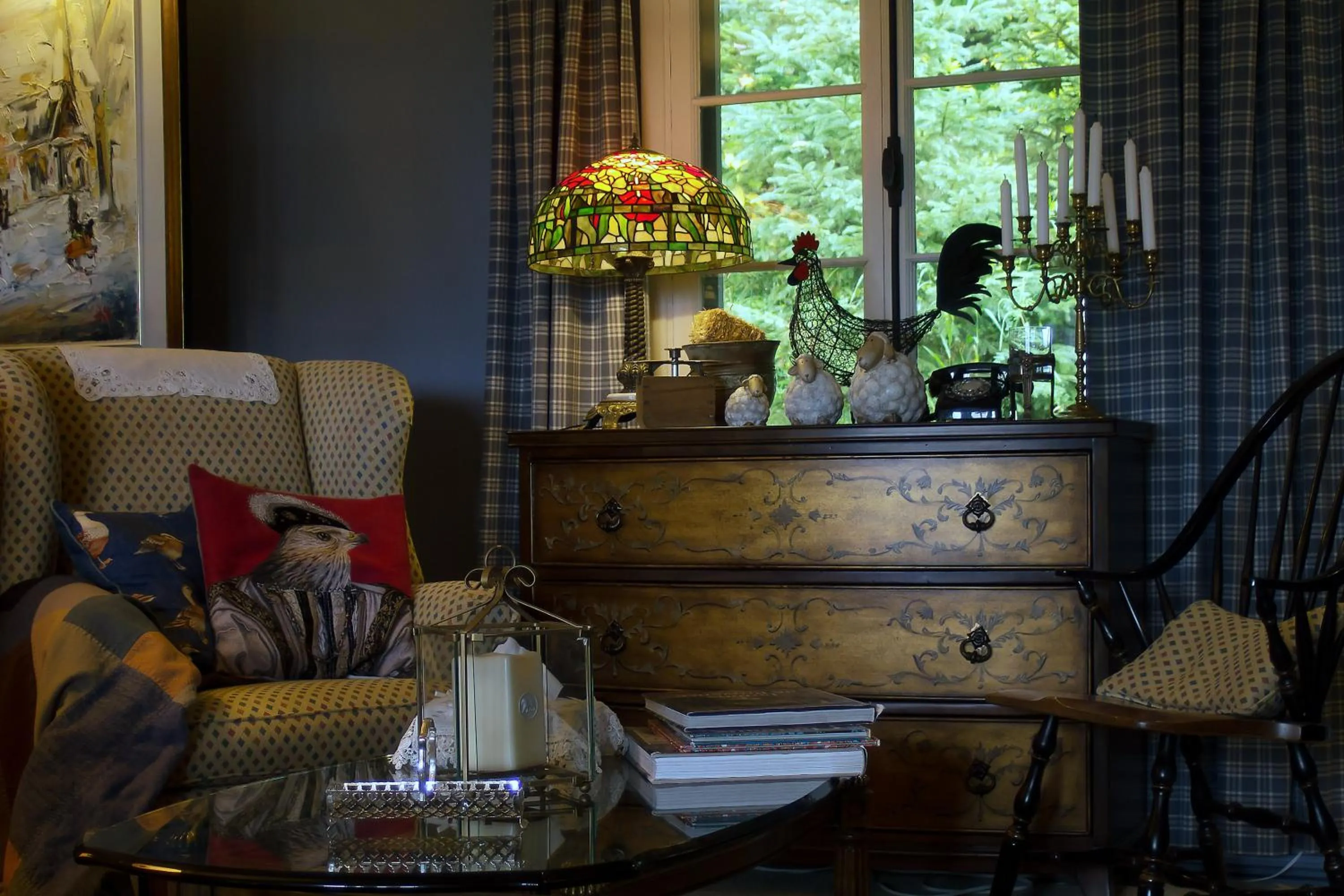 Living room in Le Petit Clocher Gite Touristique B & B