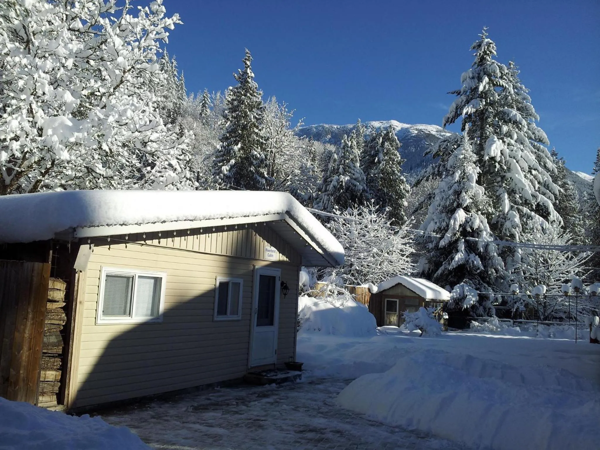 Patio in Riverbend Guest House