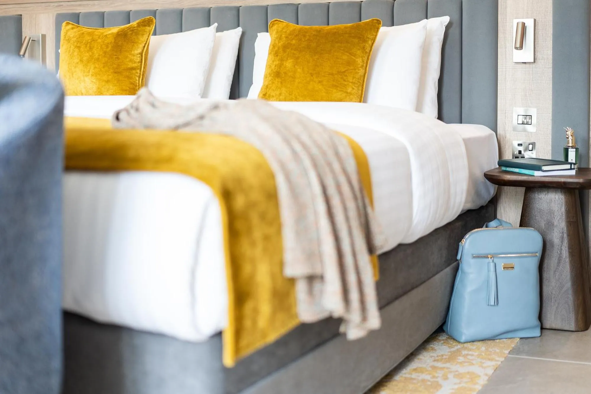 Bed in Killyhevlin Lakeside Hotel & Lodges