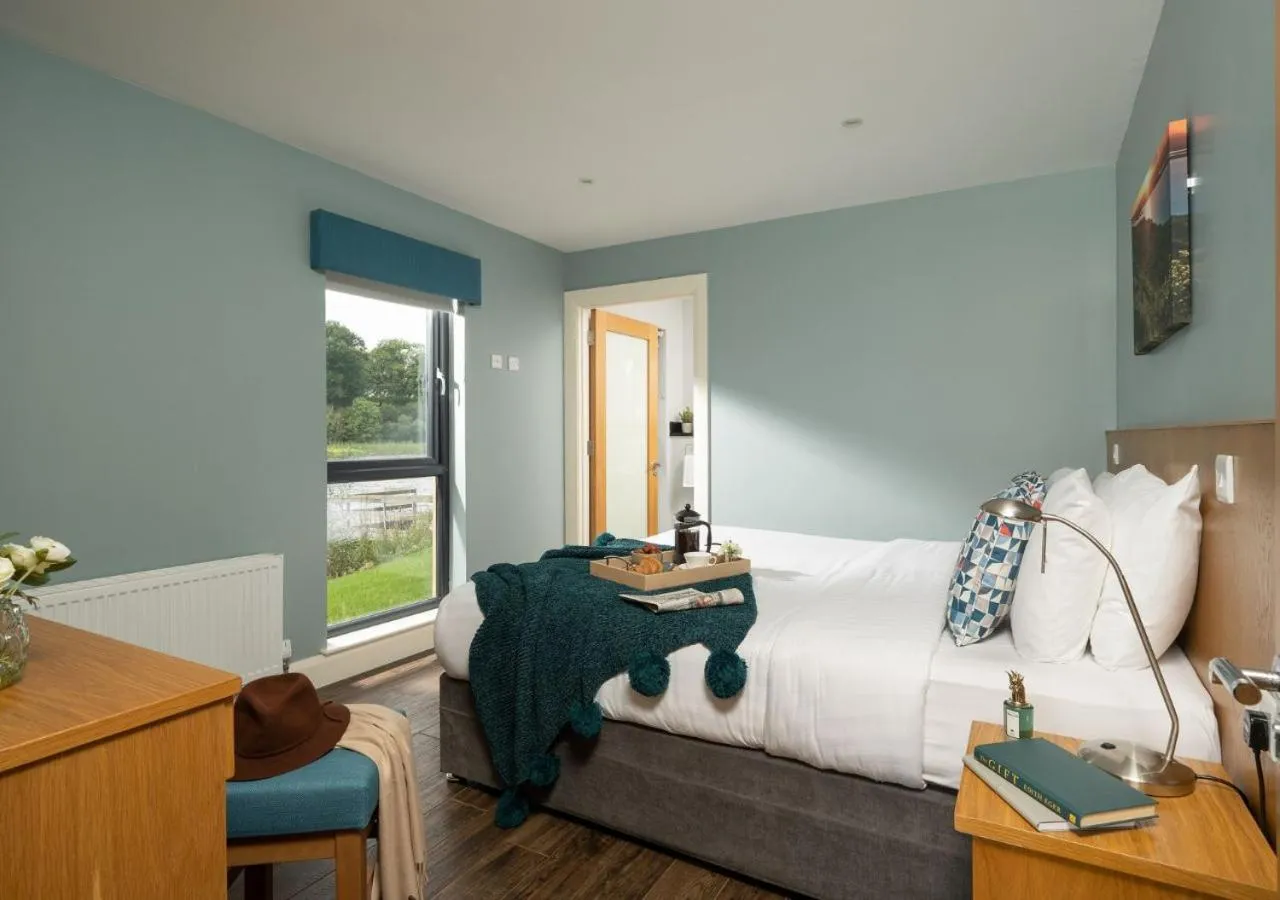 Bedroom in Killyhevlin Lakeside Hotel & Lodges