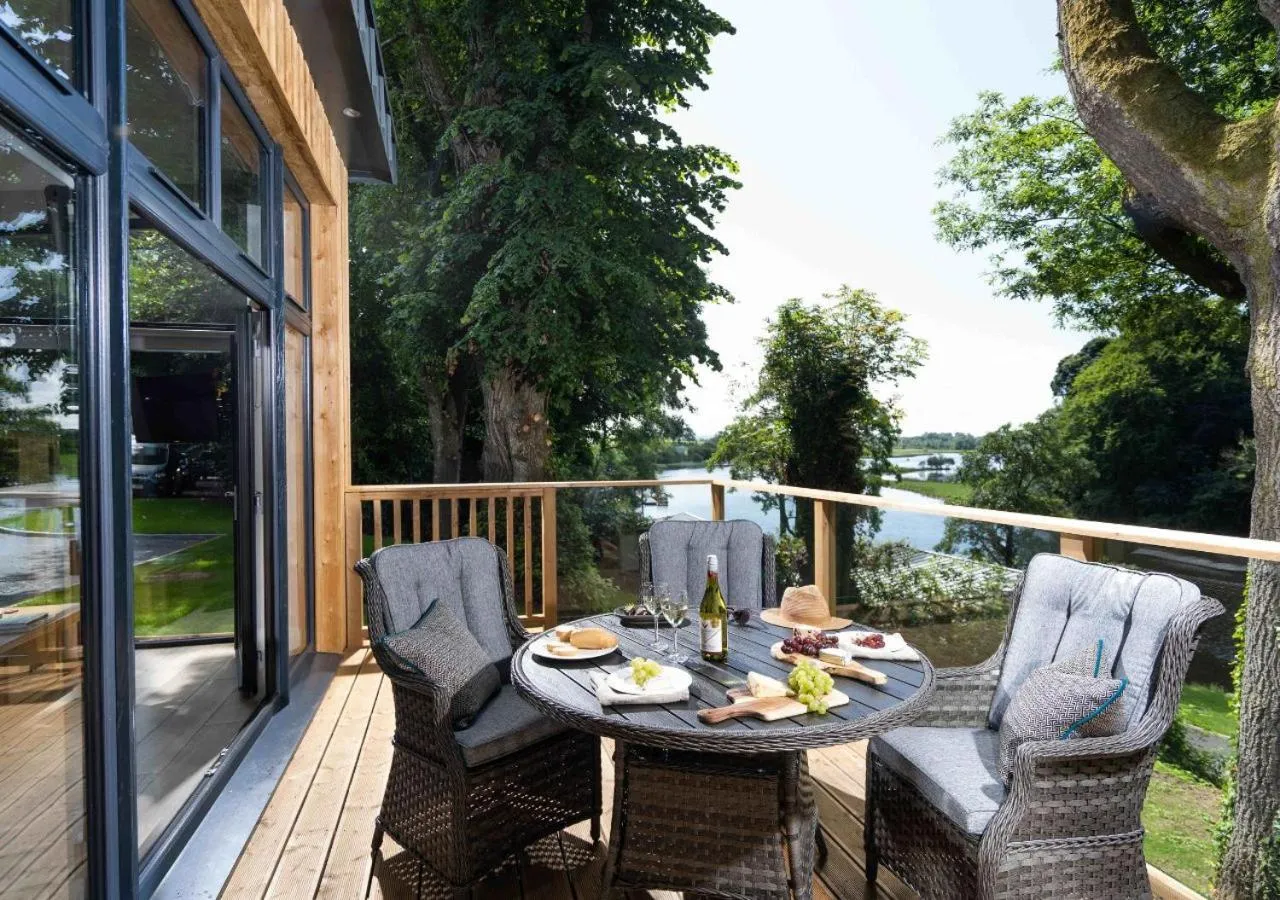 Balcony/Terrace in Killyhevlin Lakeside Hotel & Lodges