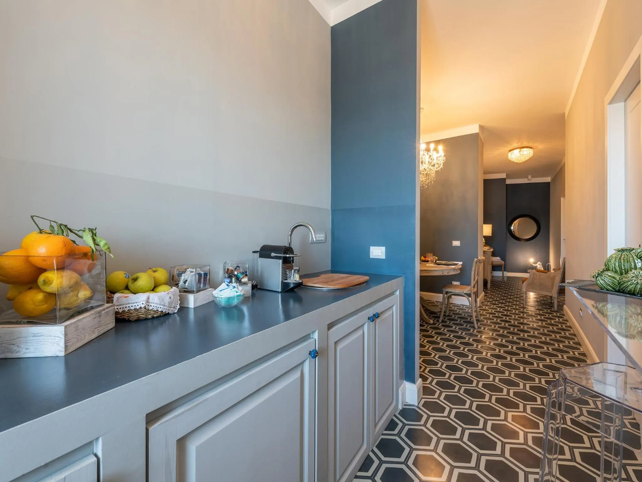 Dining area in AQUAMADRE Suites