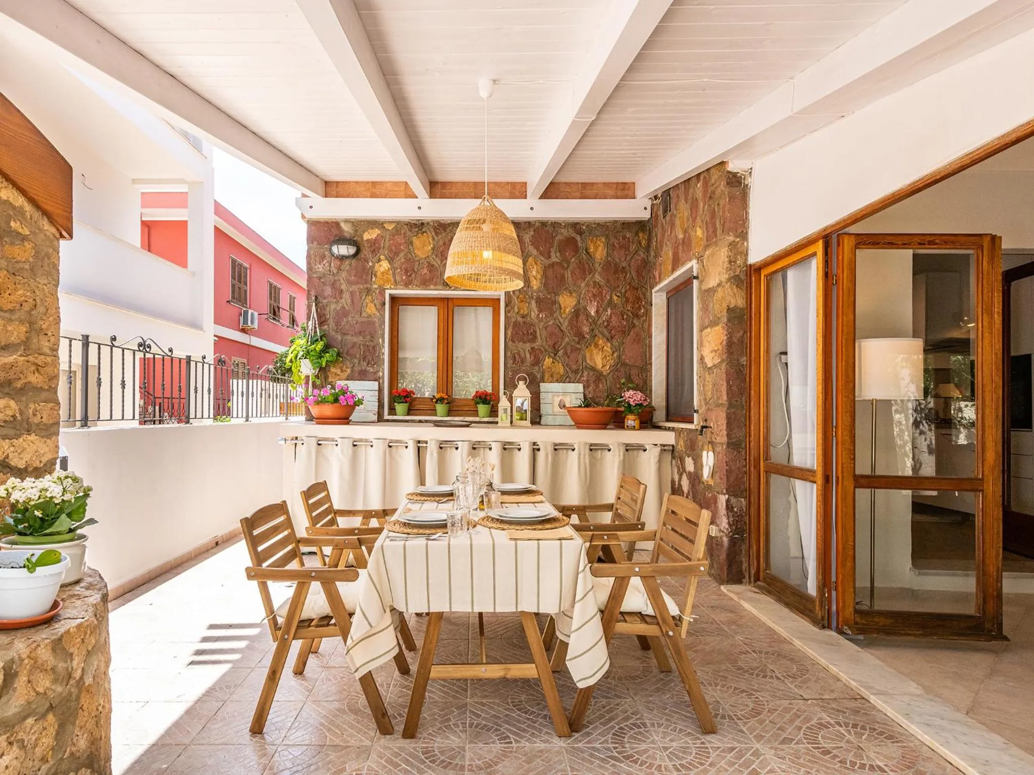 Garden in Villa Iole Apartment