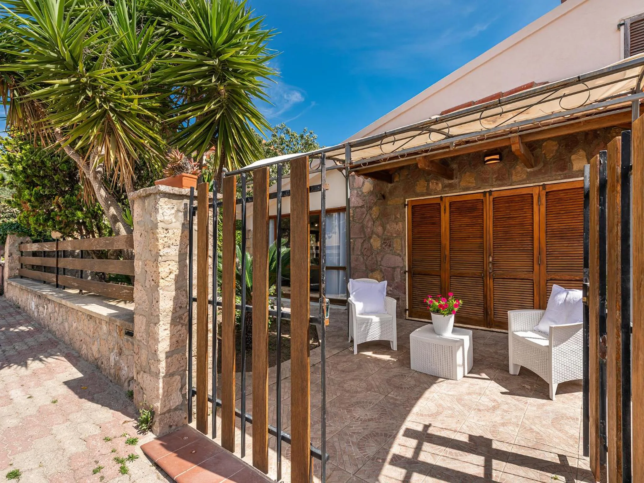 Patio in Villa Iole Apartment