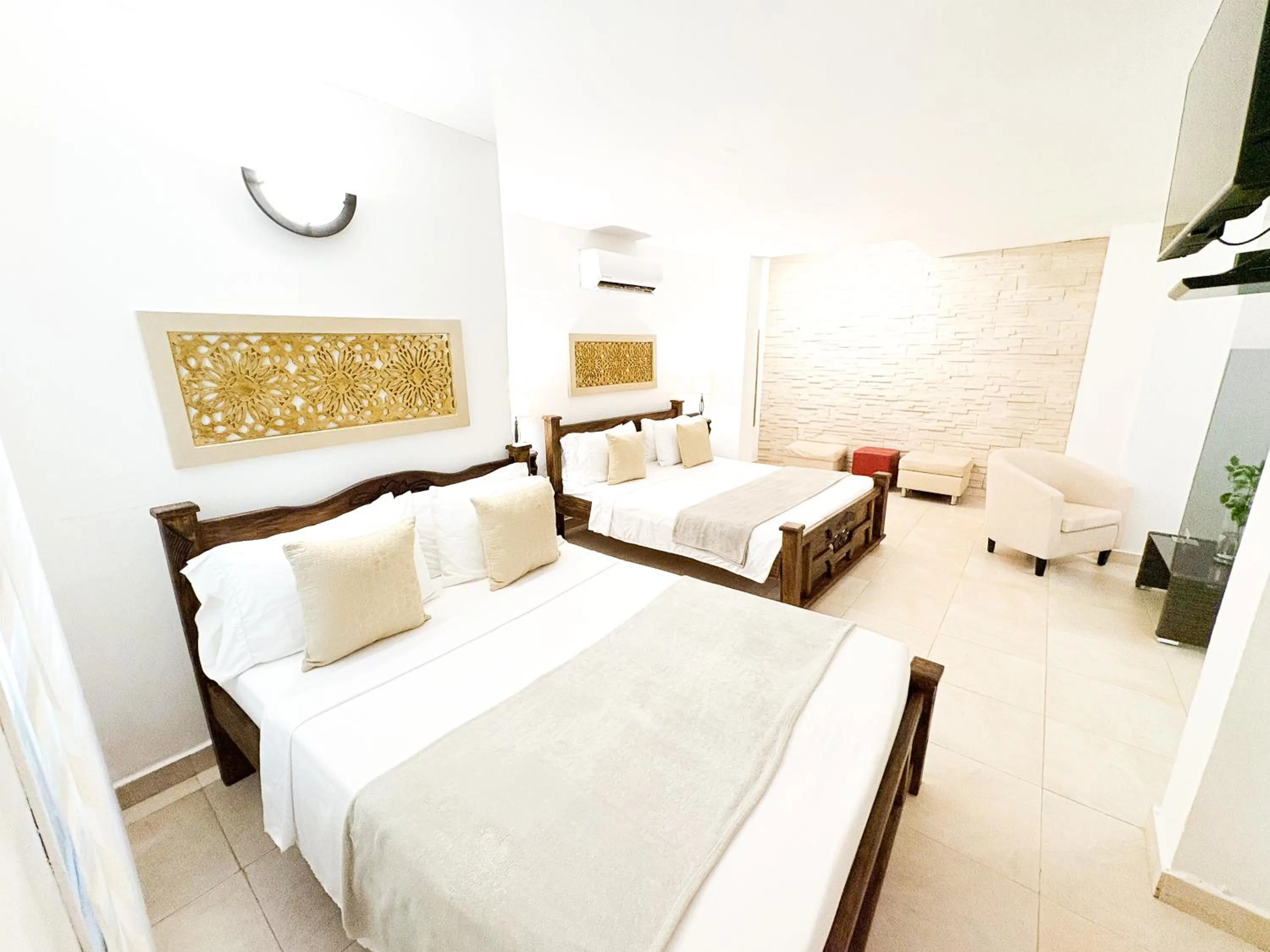 Bed in Hotel AT THE PARK