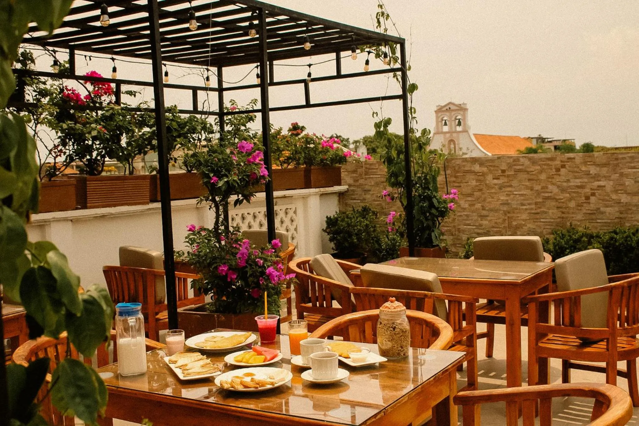 Balcony/Terrace in Hotel AT THE PARK