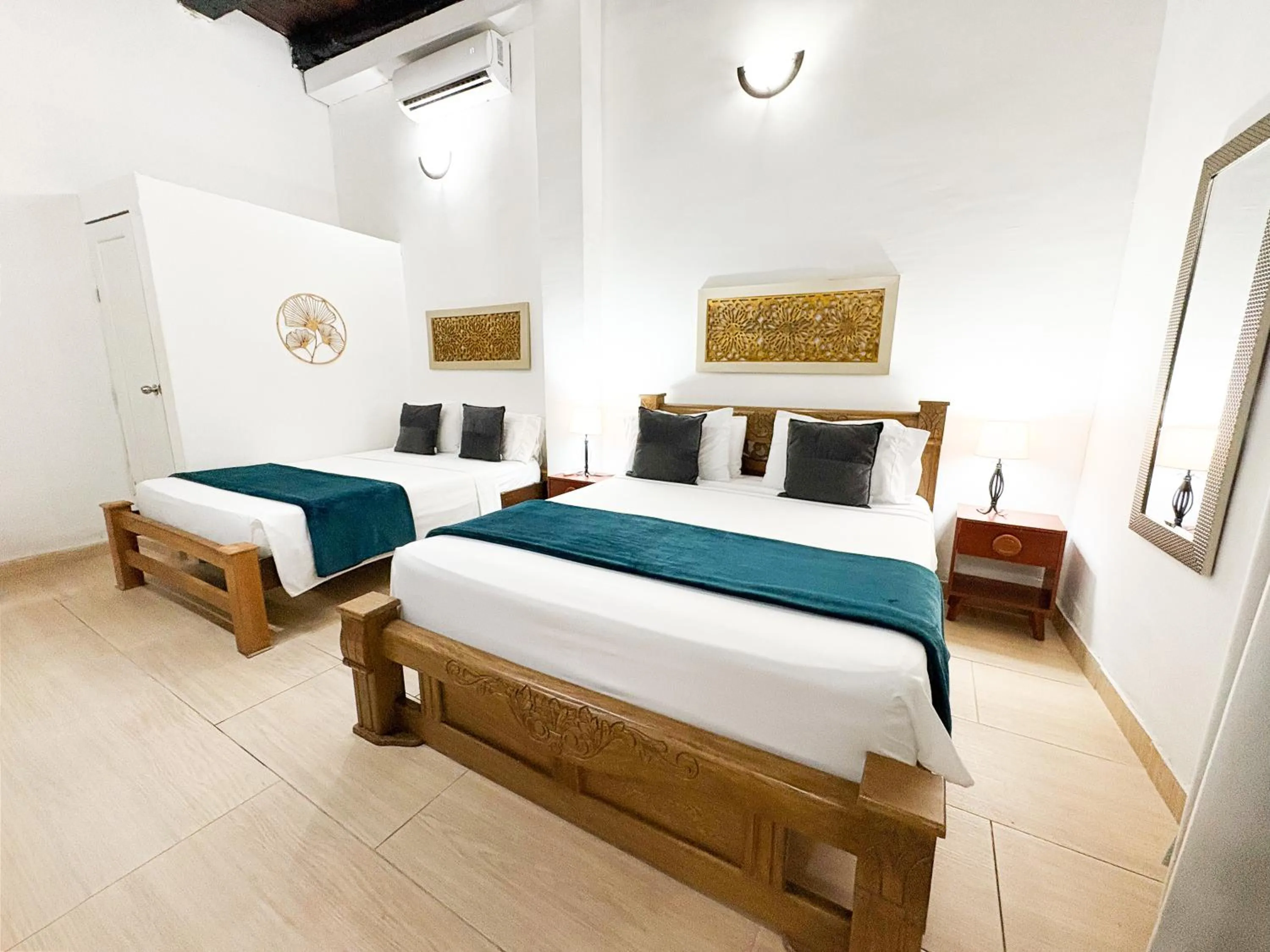 Bed in Hotel AT THE PARK