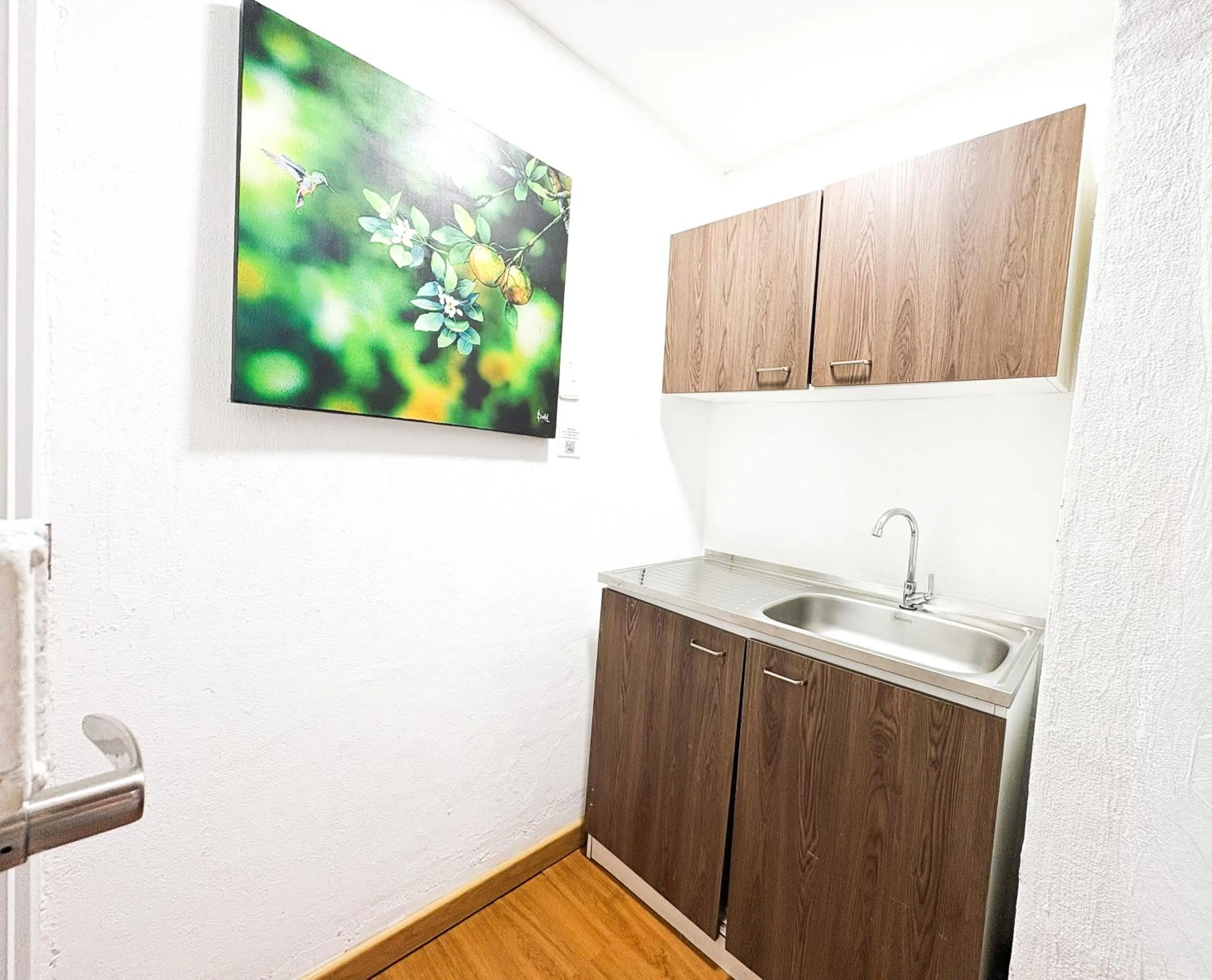 Kitchen or kitchenette in Hotel AT THE PARK