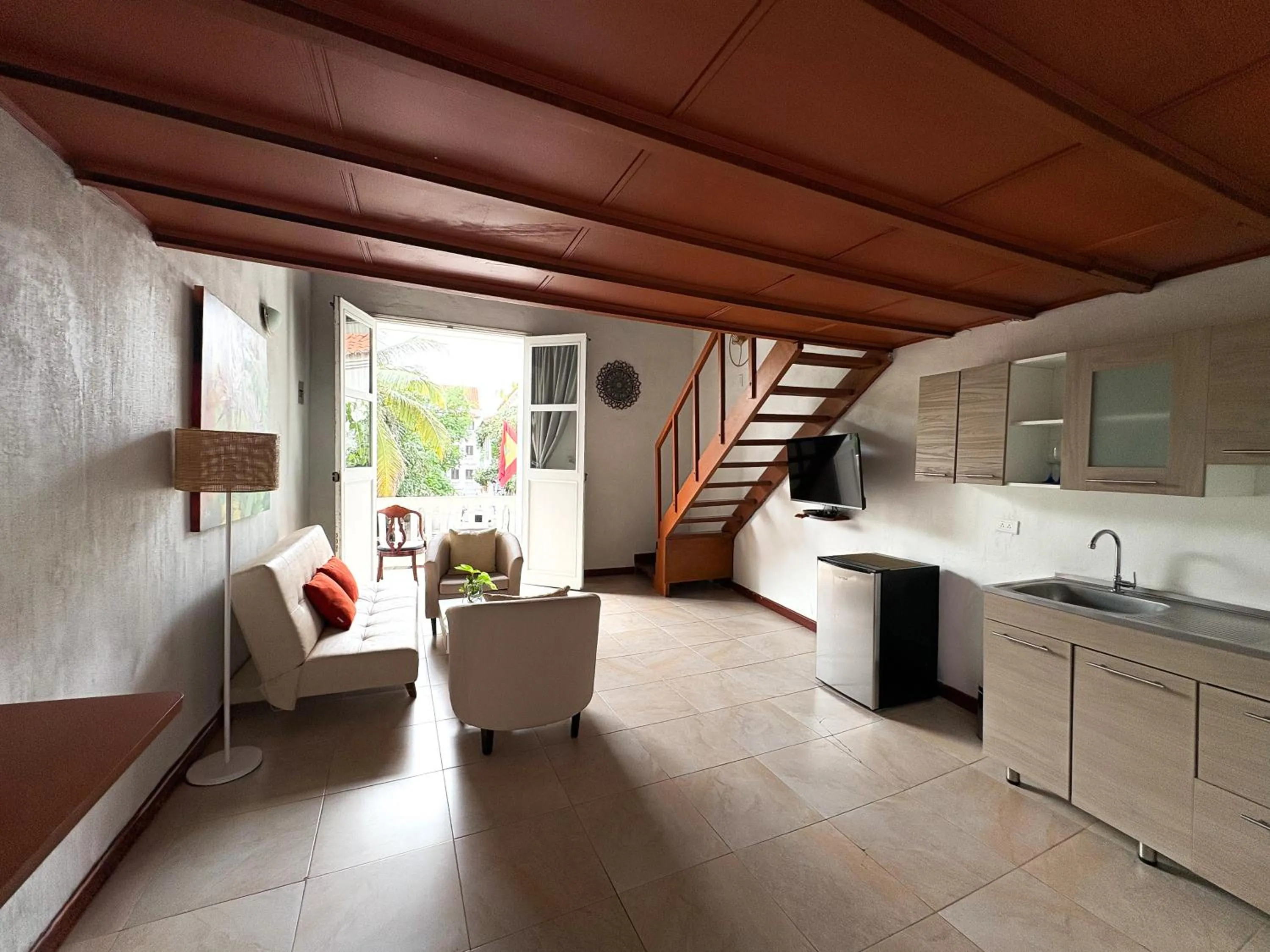 Kitchen or kitchenette in Hotel AT THE PARK