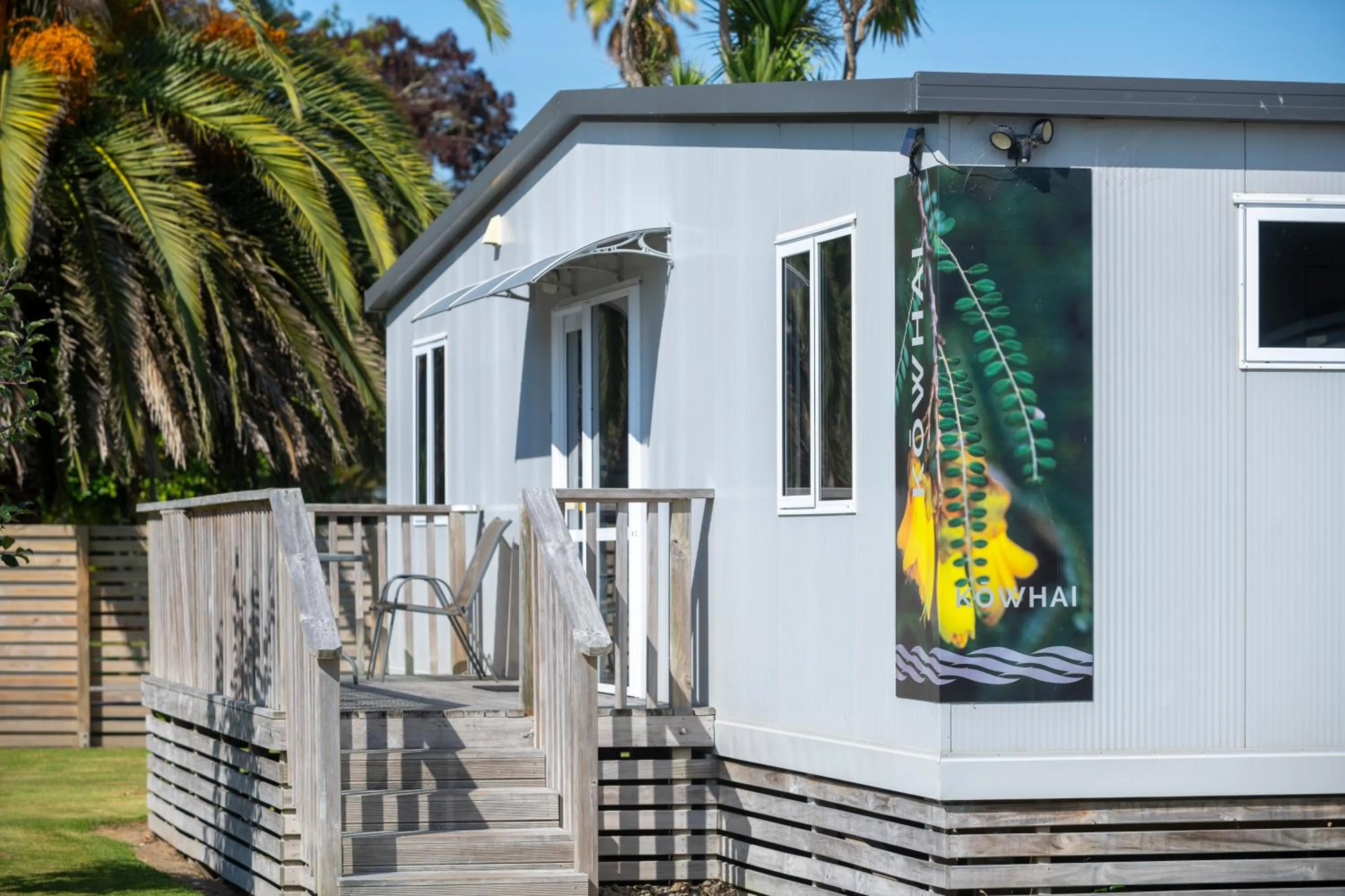 Property building in Riverside Whakatane Holiday Park