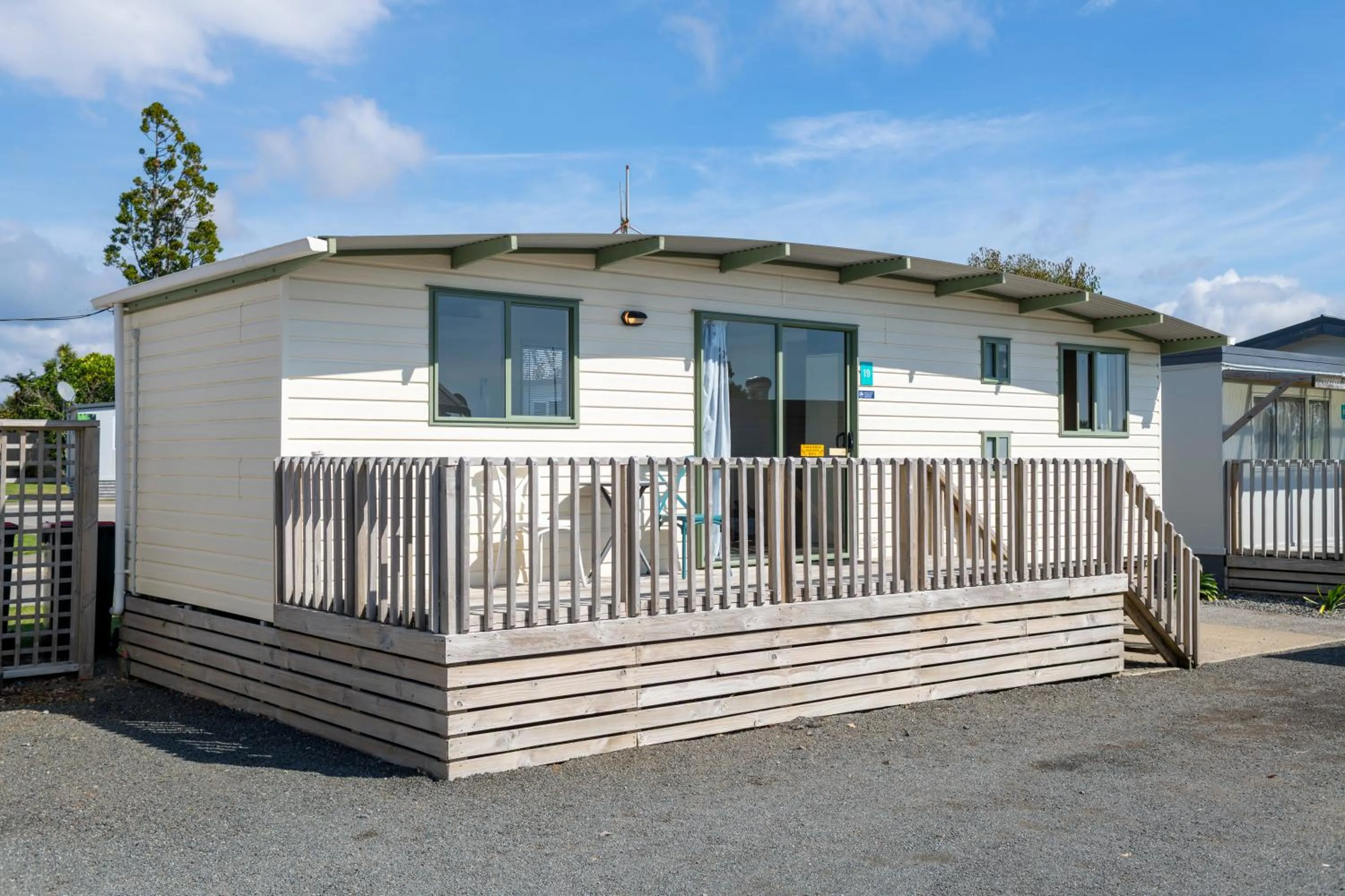 Property building in Riverside Whakatane Holiday Park