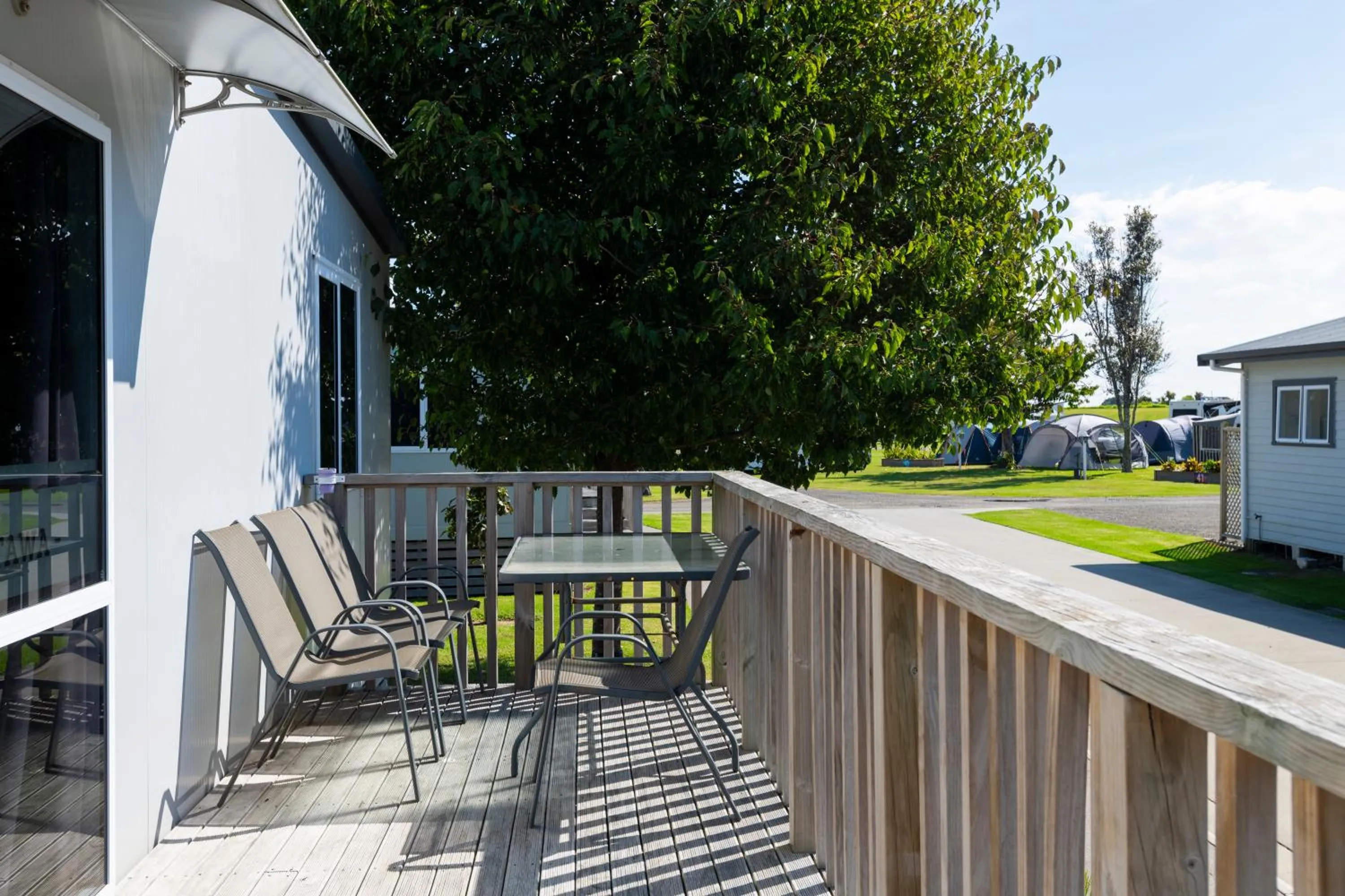 Property building in Riverside Whakatane Holiday Park