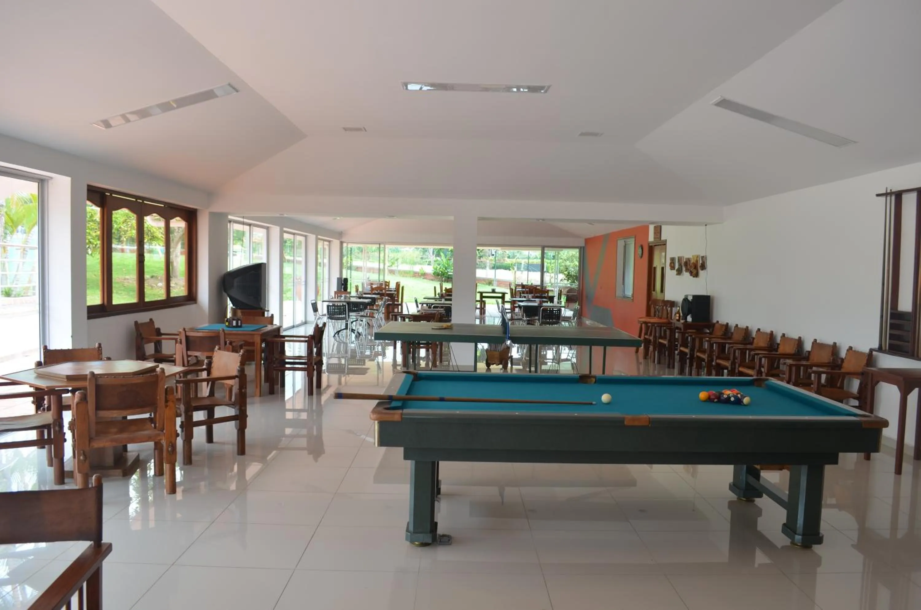 Game Room in Finca Hotel Valparaíso