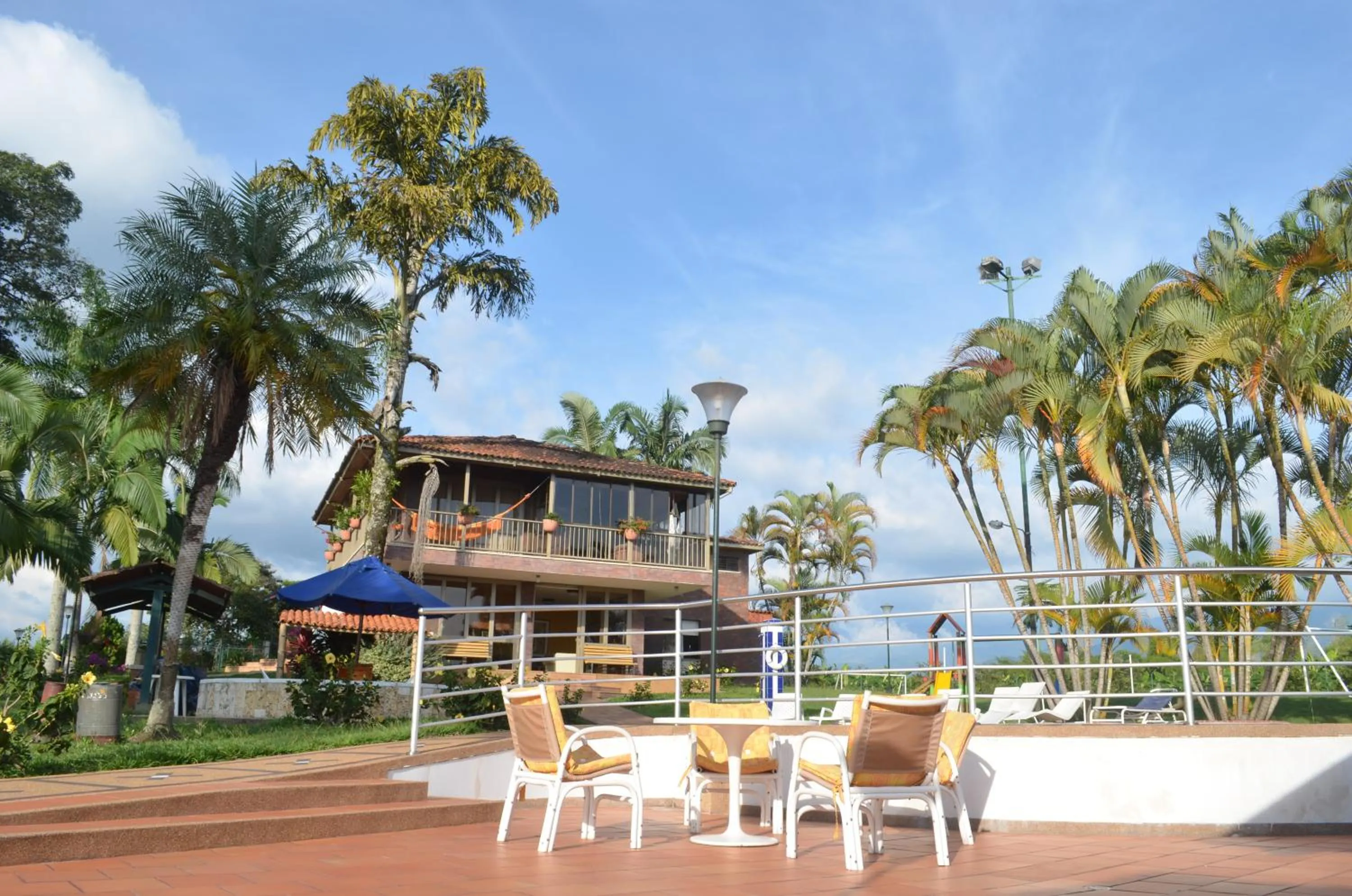 Facade/entrance in Finca Hotel Valparaíso