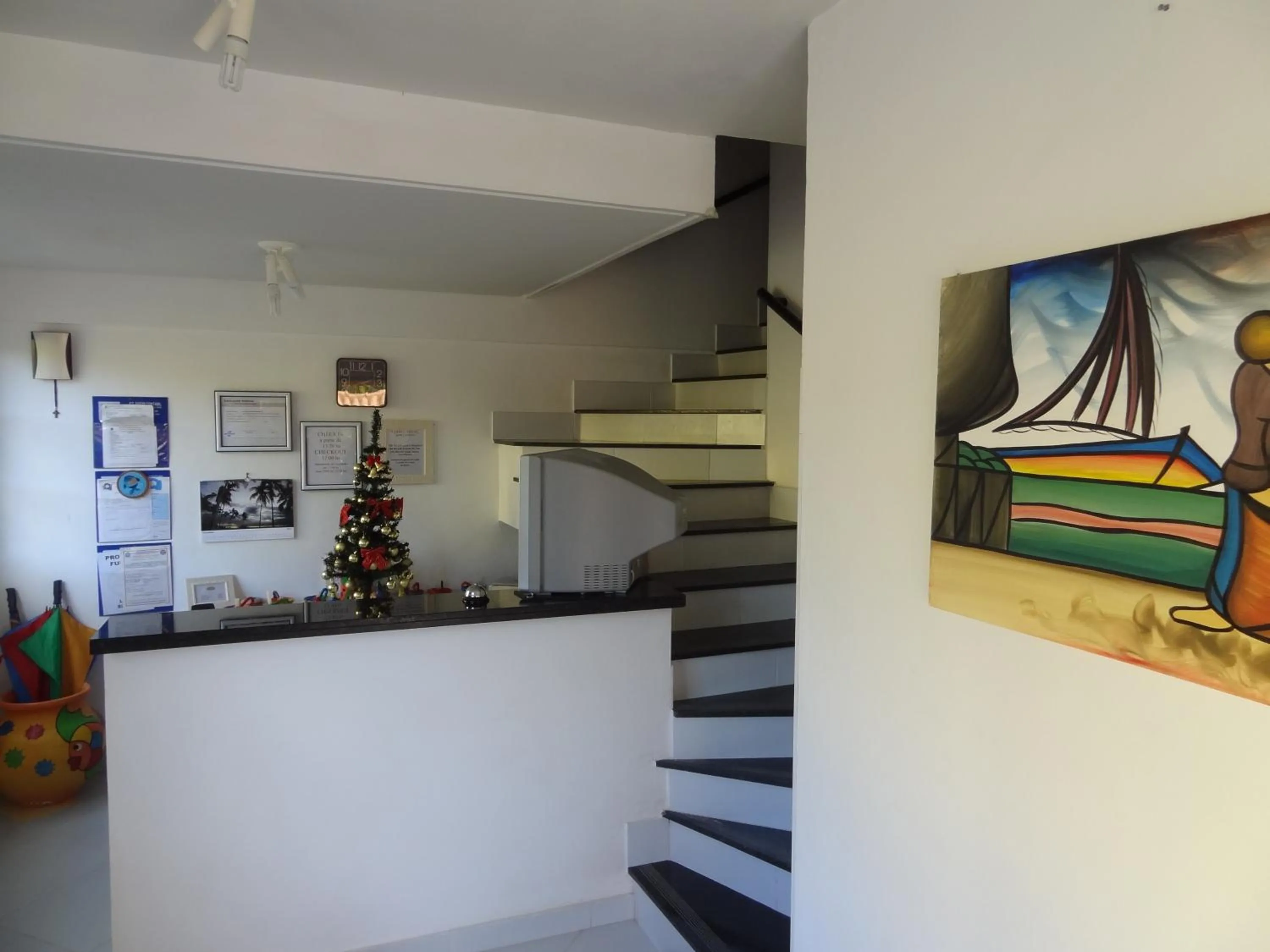 Lobby or reception in Pousada Santo Aleixo