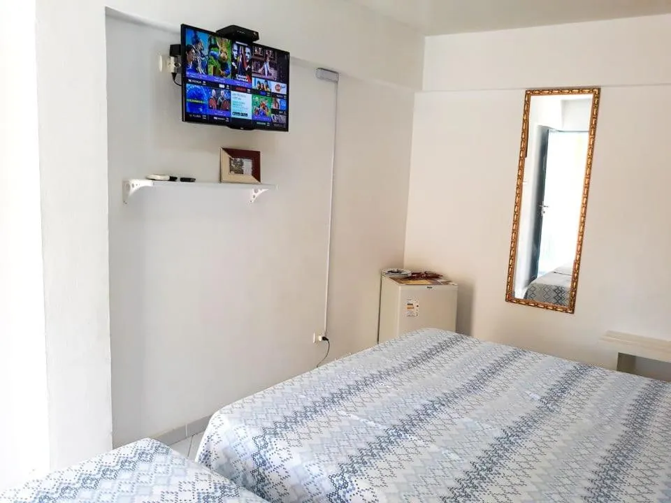 Bed in Pousada Santo Aleixo