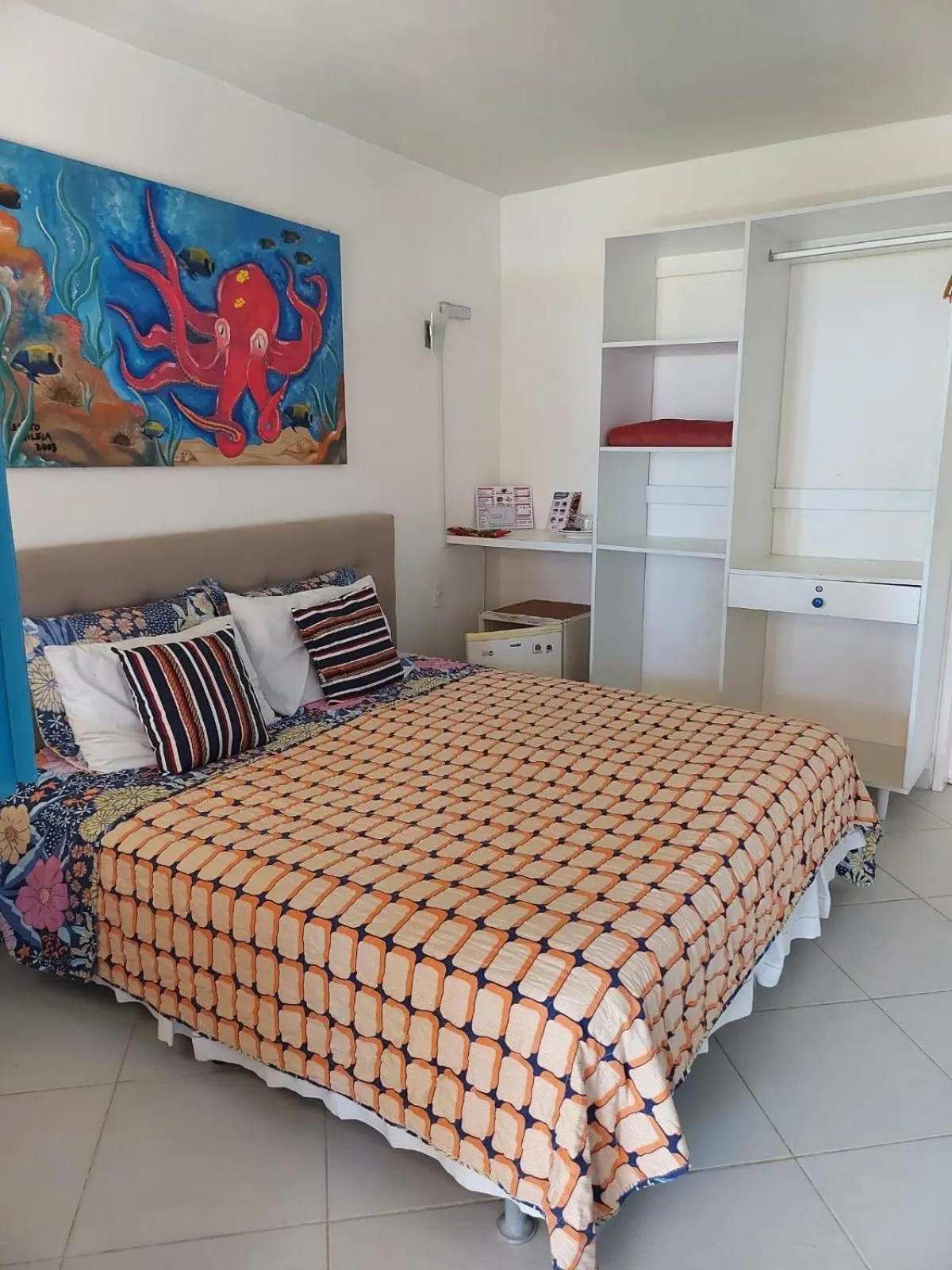 Bed in Pousada Santo Aleixo