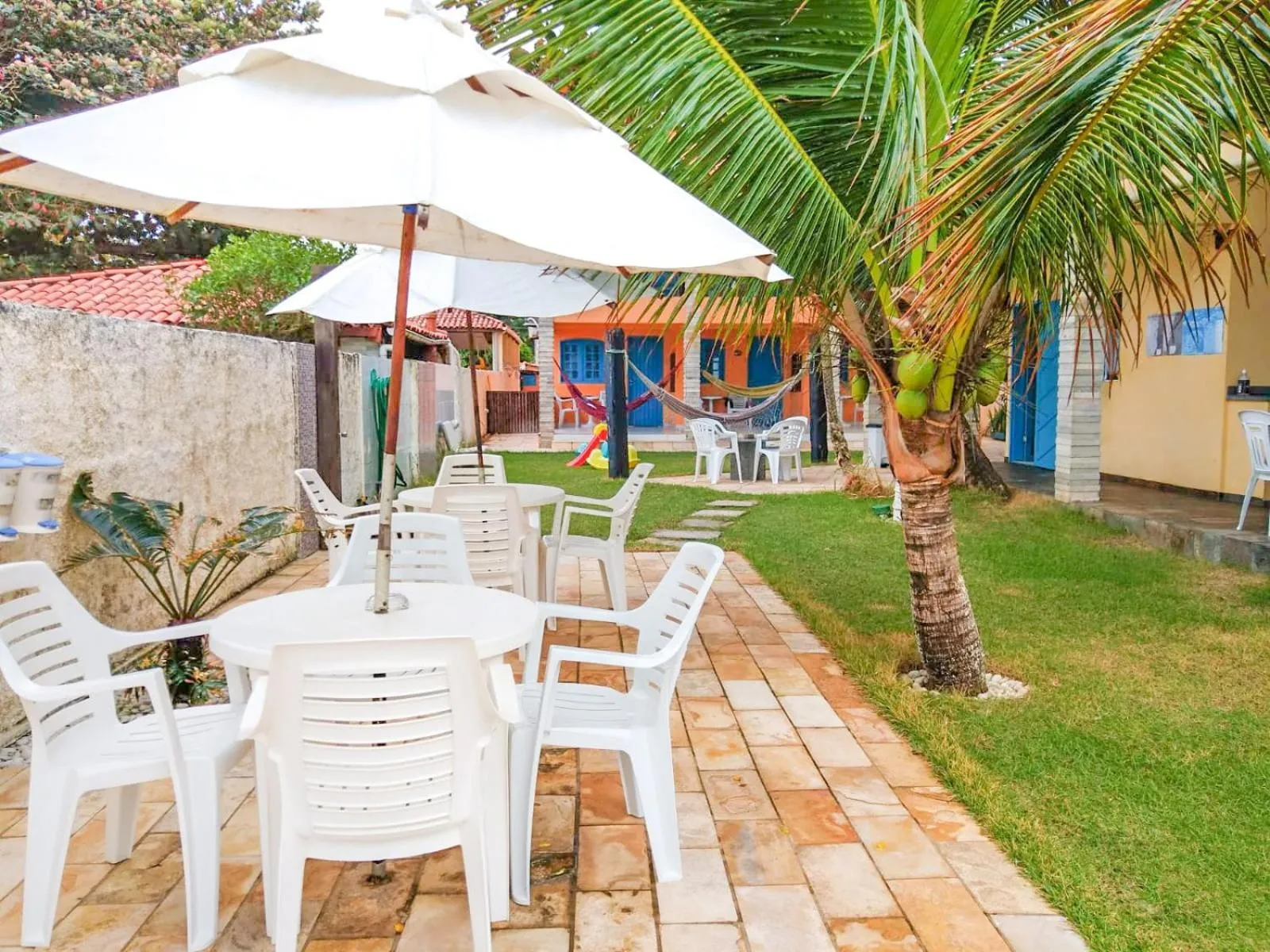 Patio in Pousada Santo Aleixo