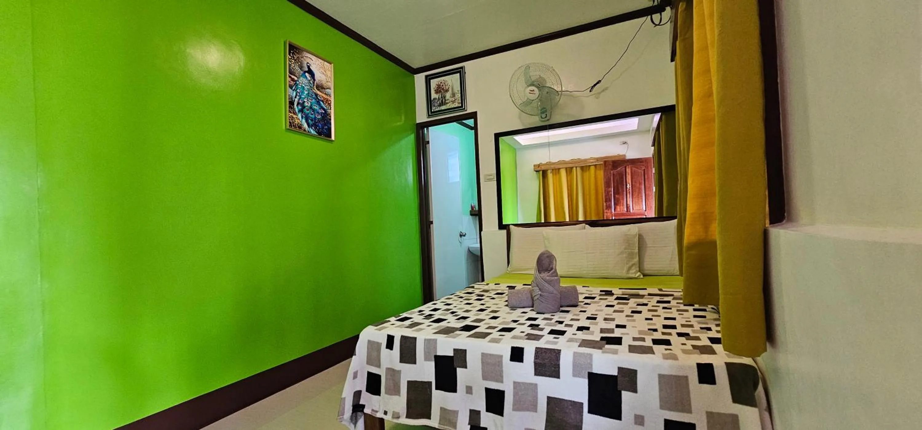 Bedroom, Bed in Mina Grande Beach Cottages