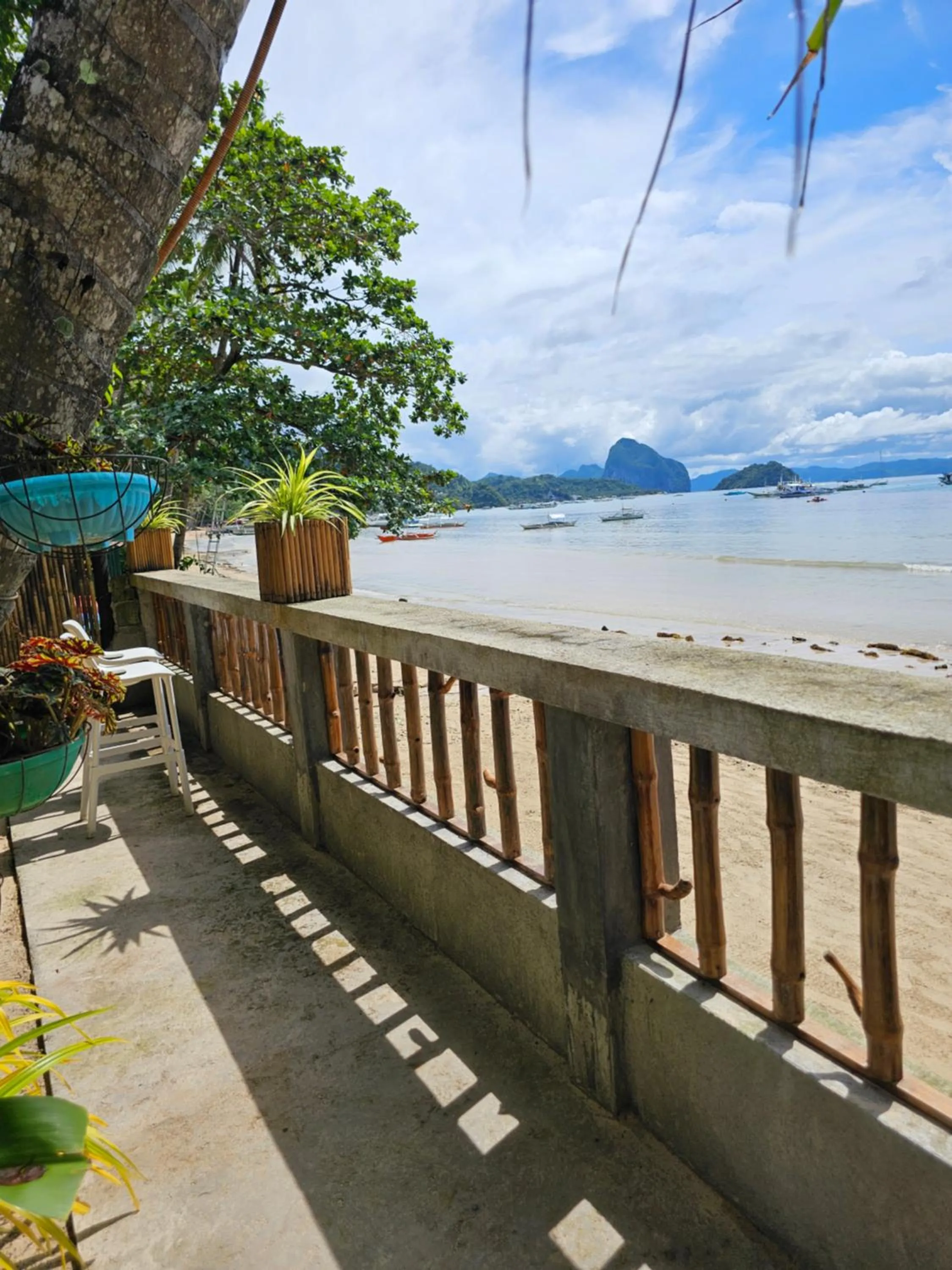 Sea view in Mina Grande Beach Cottages