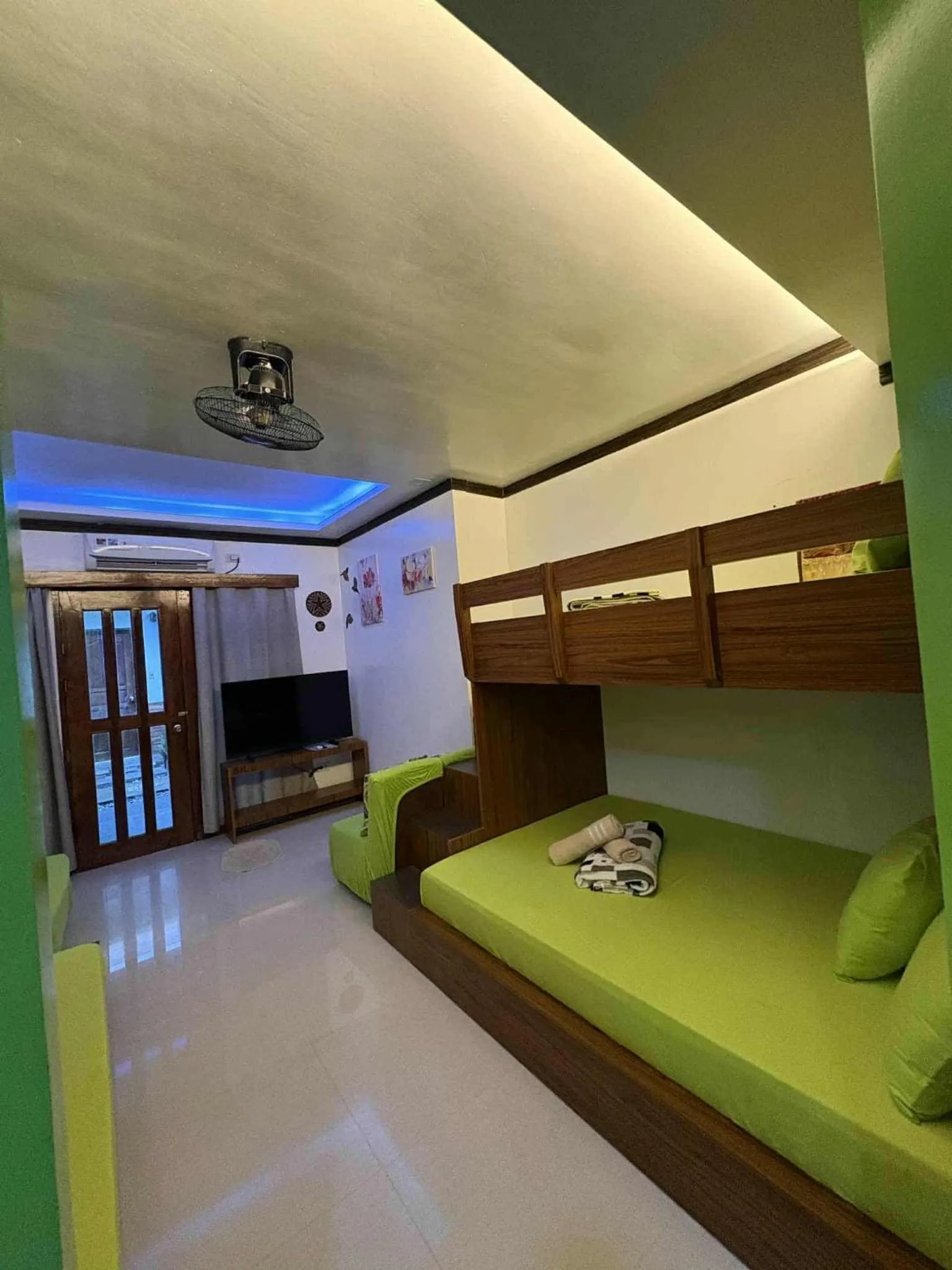 Bed in Mina Grande Beach Cottages