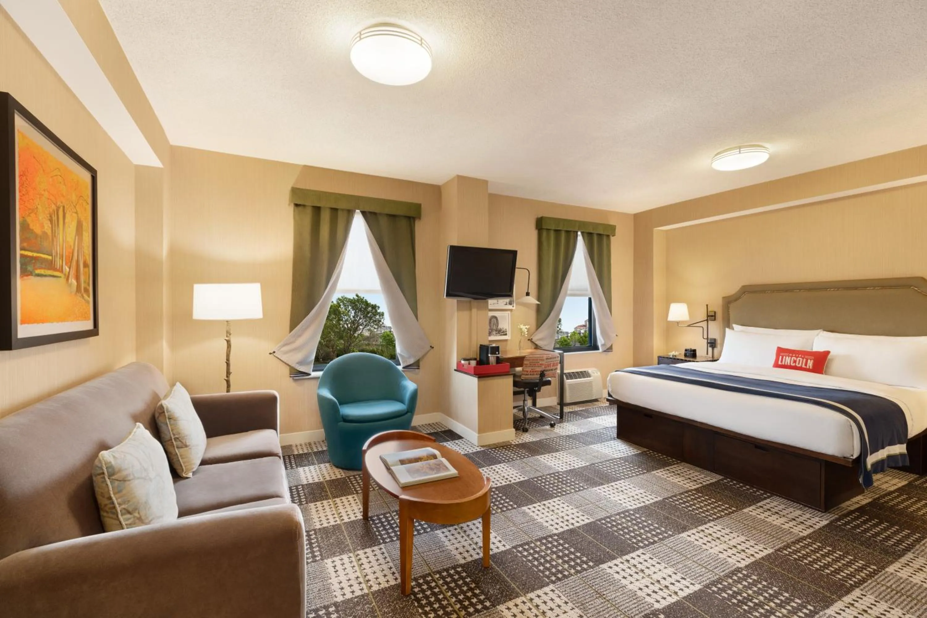 Bed in Hotel Lincoln