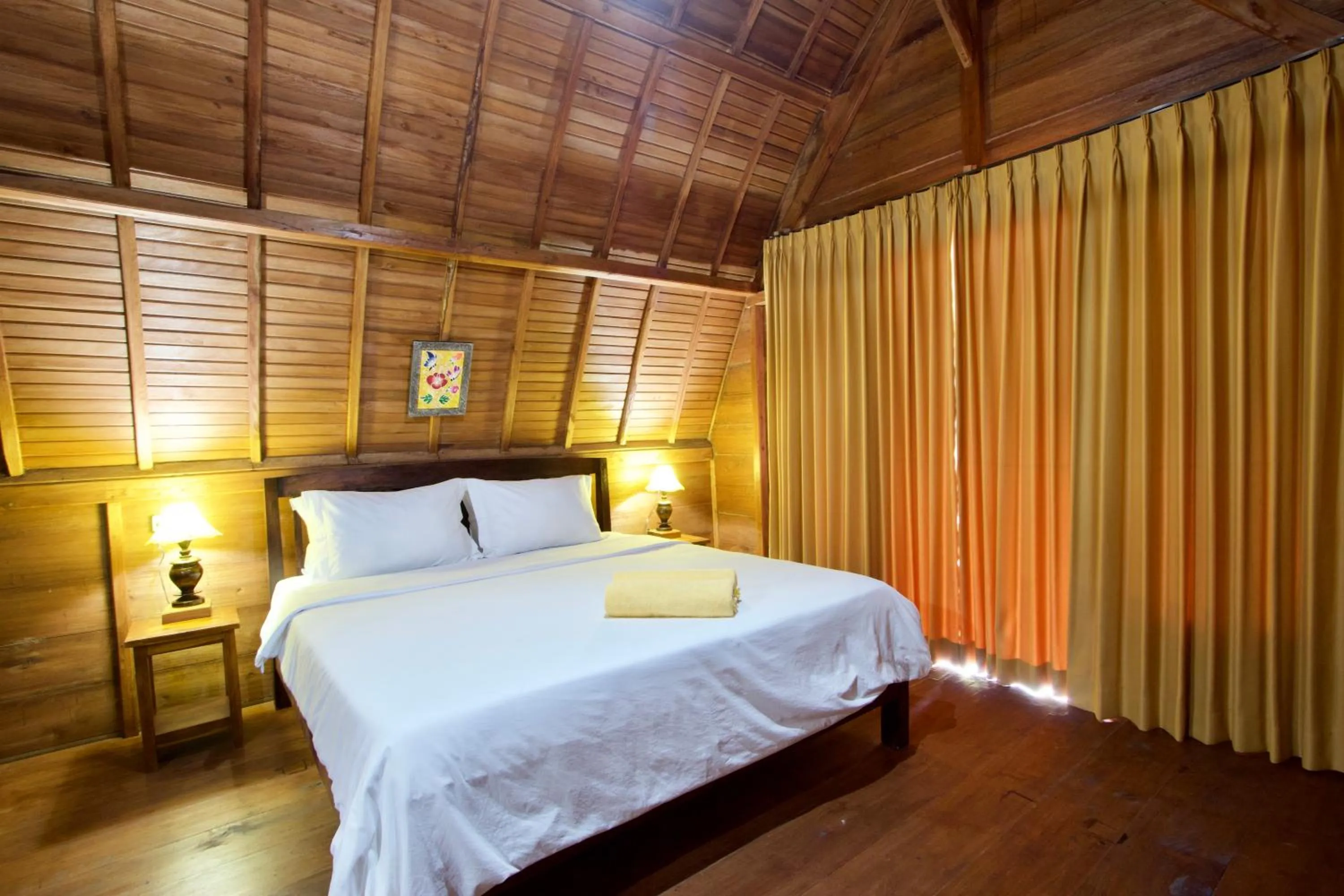 Bedroom, Bed in Nusa Penida Pudak Nature Bungalow