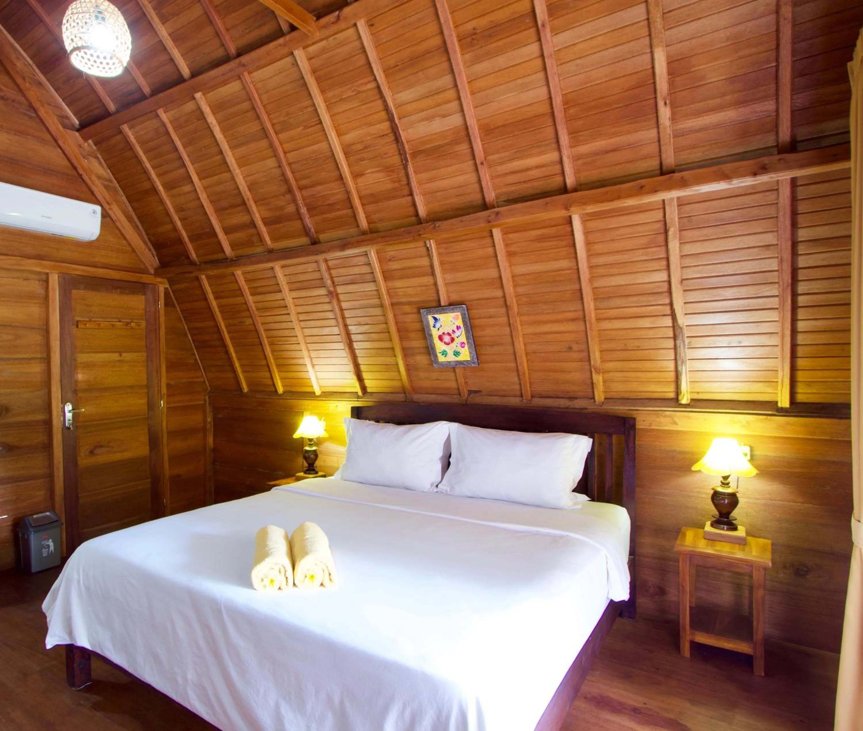 Bedroom, Bed in Nusa Penida Pudak Nature Bungalow