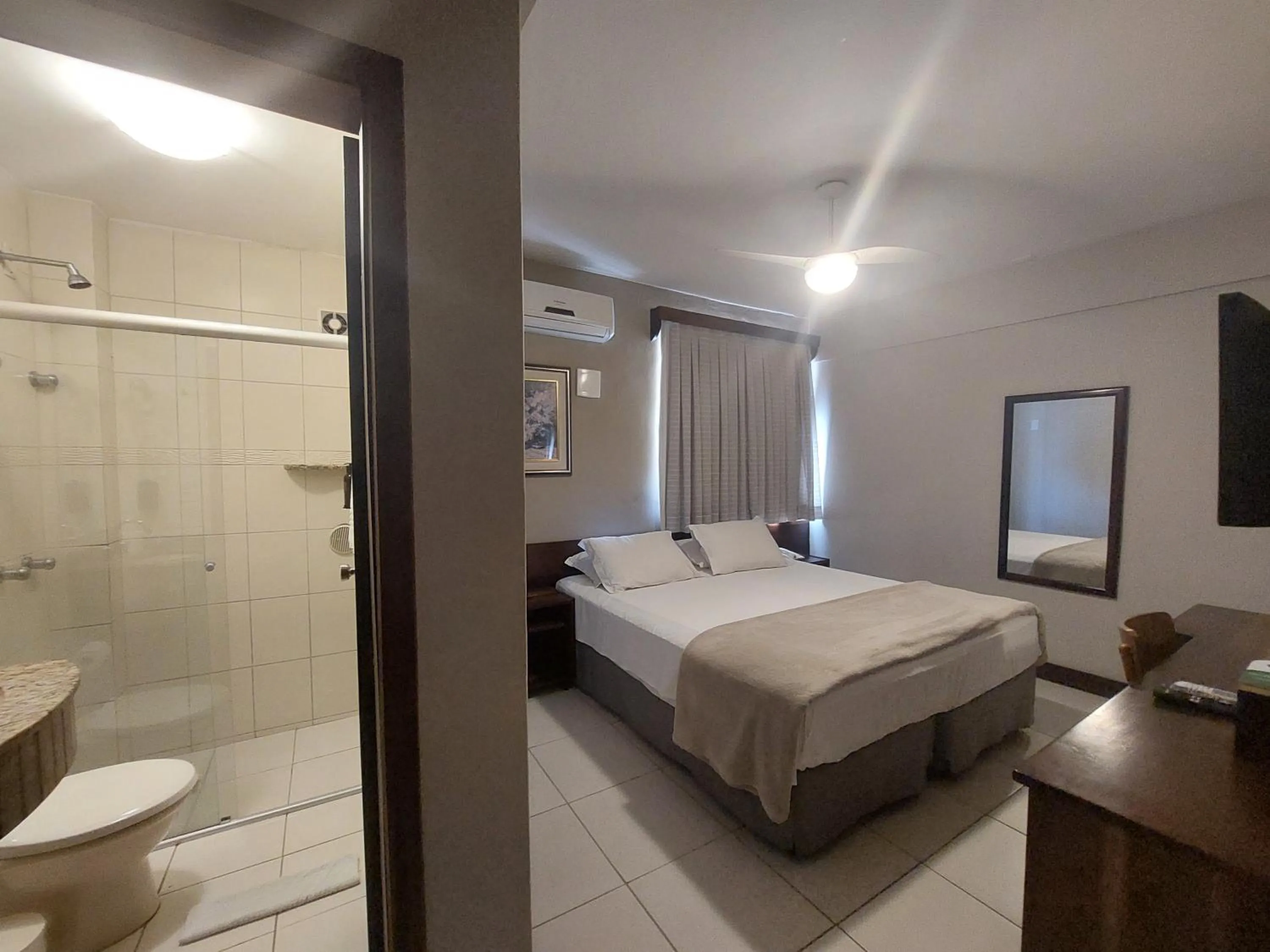 Bed in Príncipe Hotel