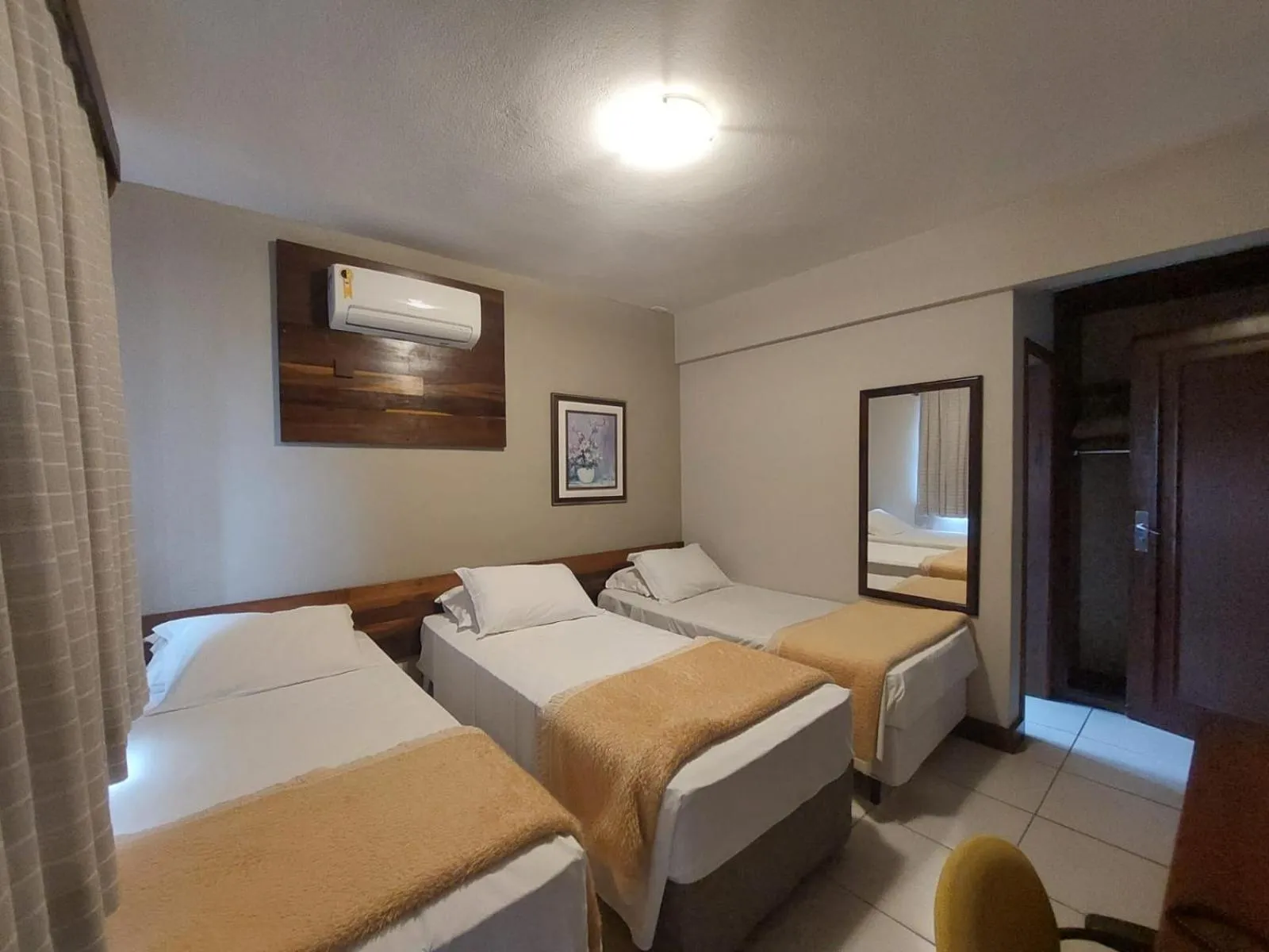 Bed in Príncipe Hotel