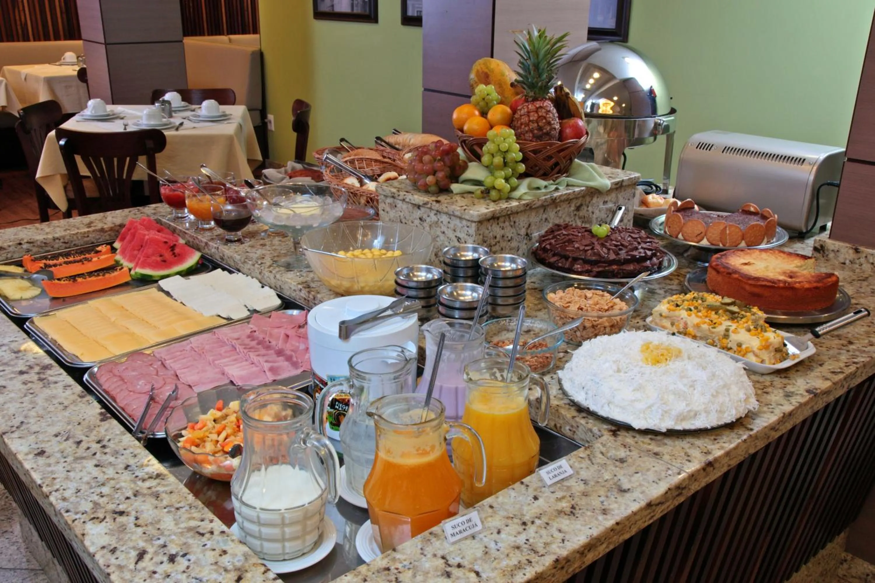Food close-up in Príncipe Hotel
