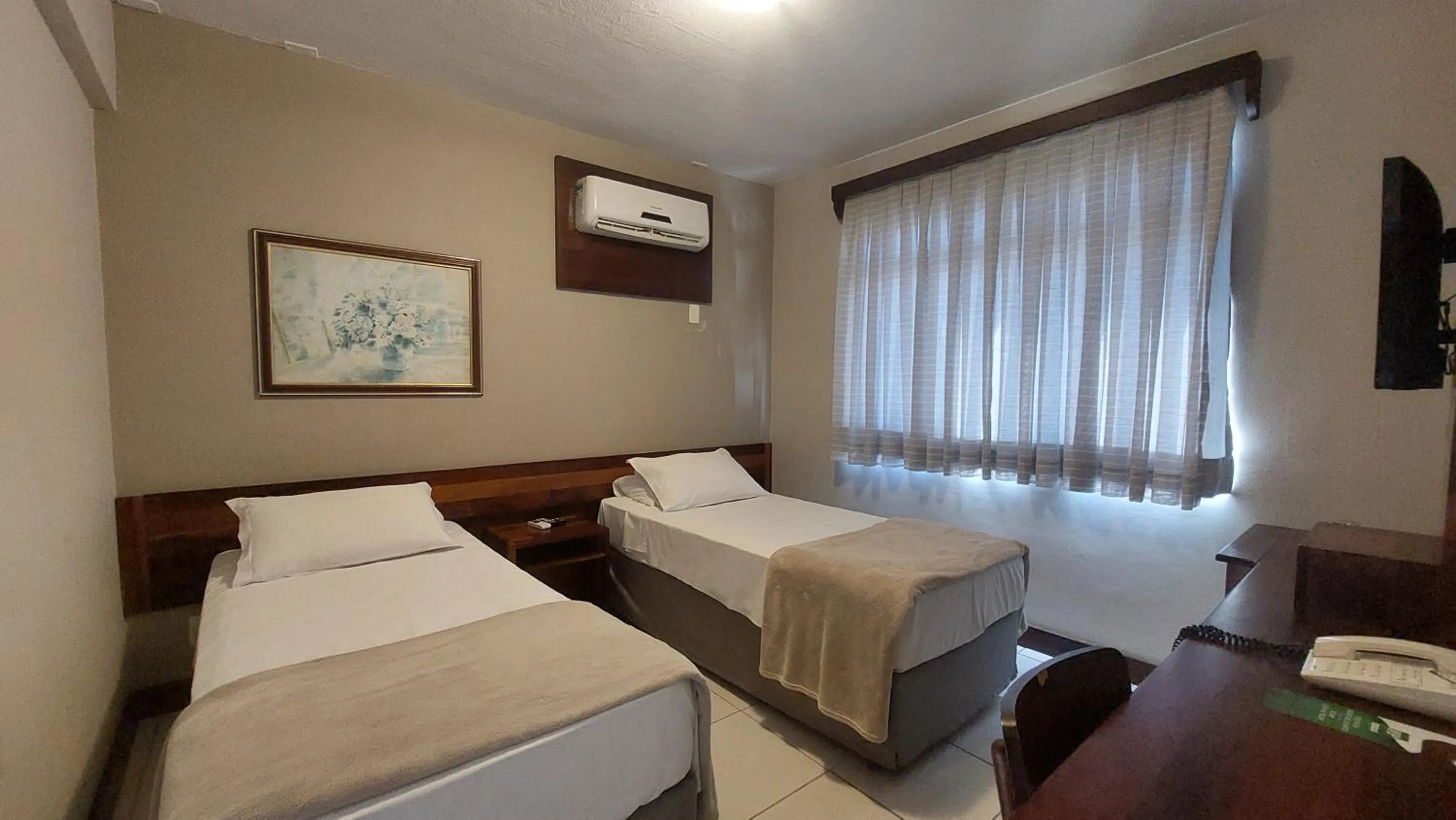 Bed in Príncipe Hotel