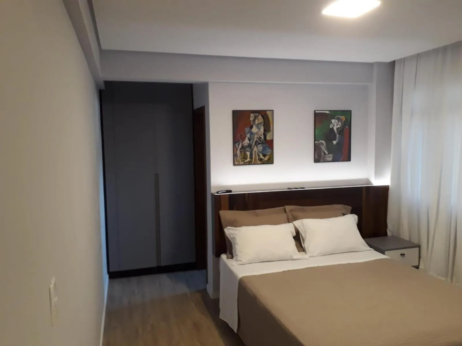 Bed in Príncipe Hotel