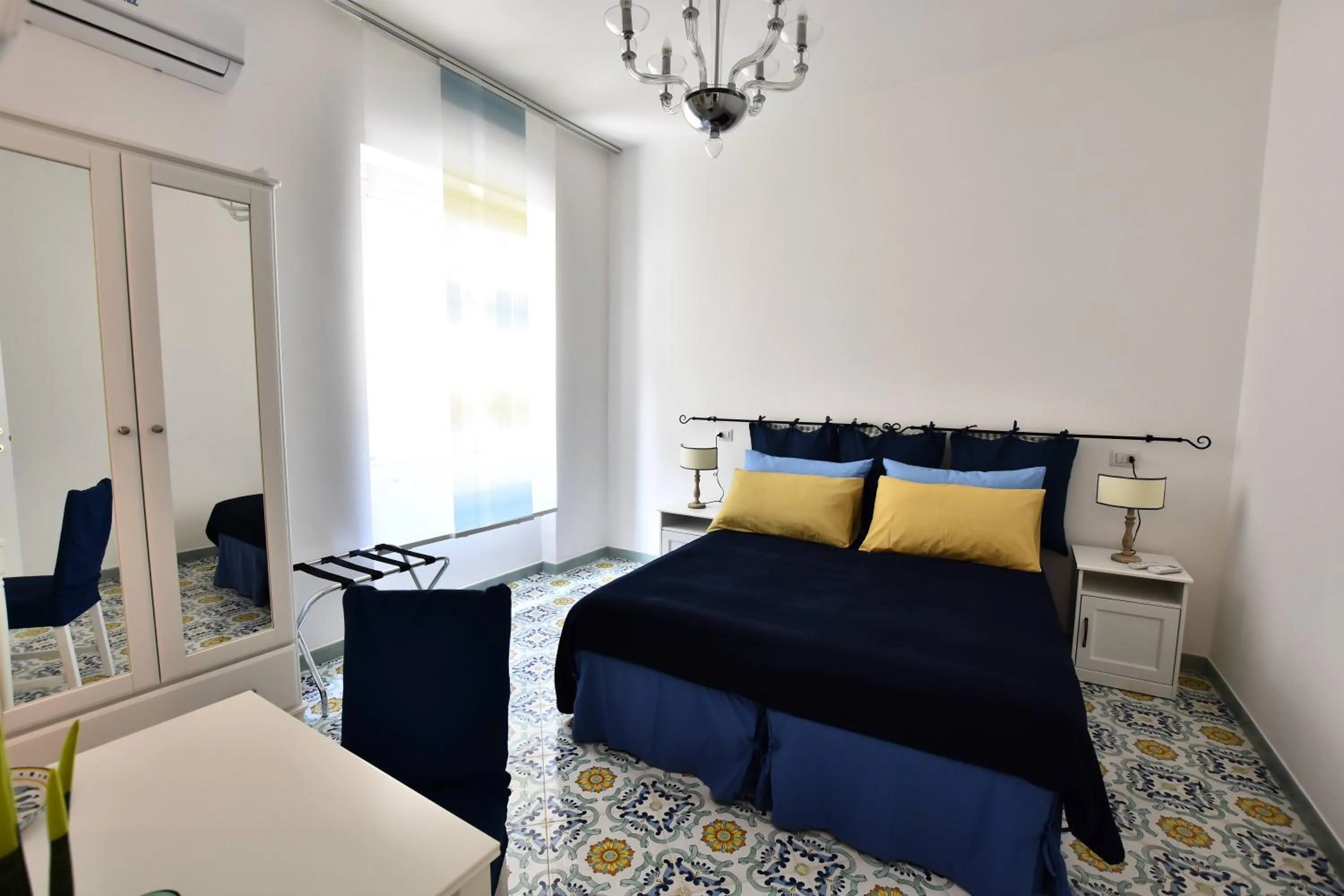 Bed in Il Gelsomino Amalfi