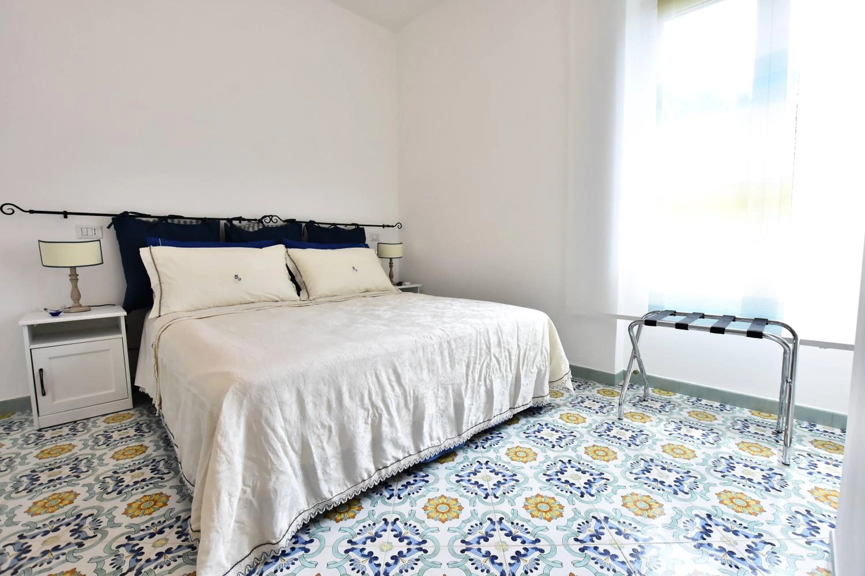 Bed in Il Gelsomino Amalfi