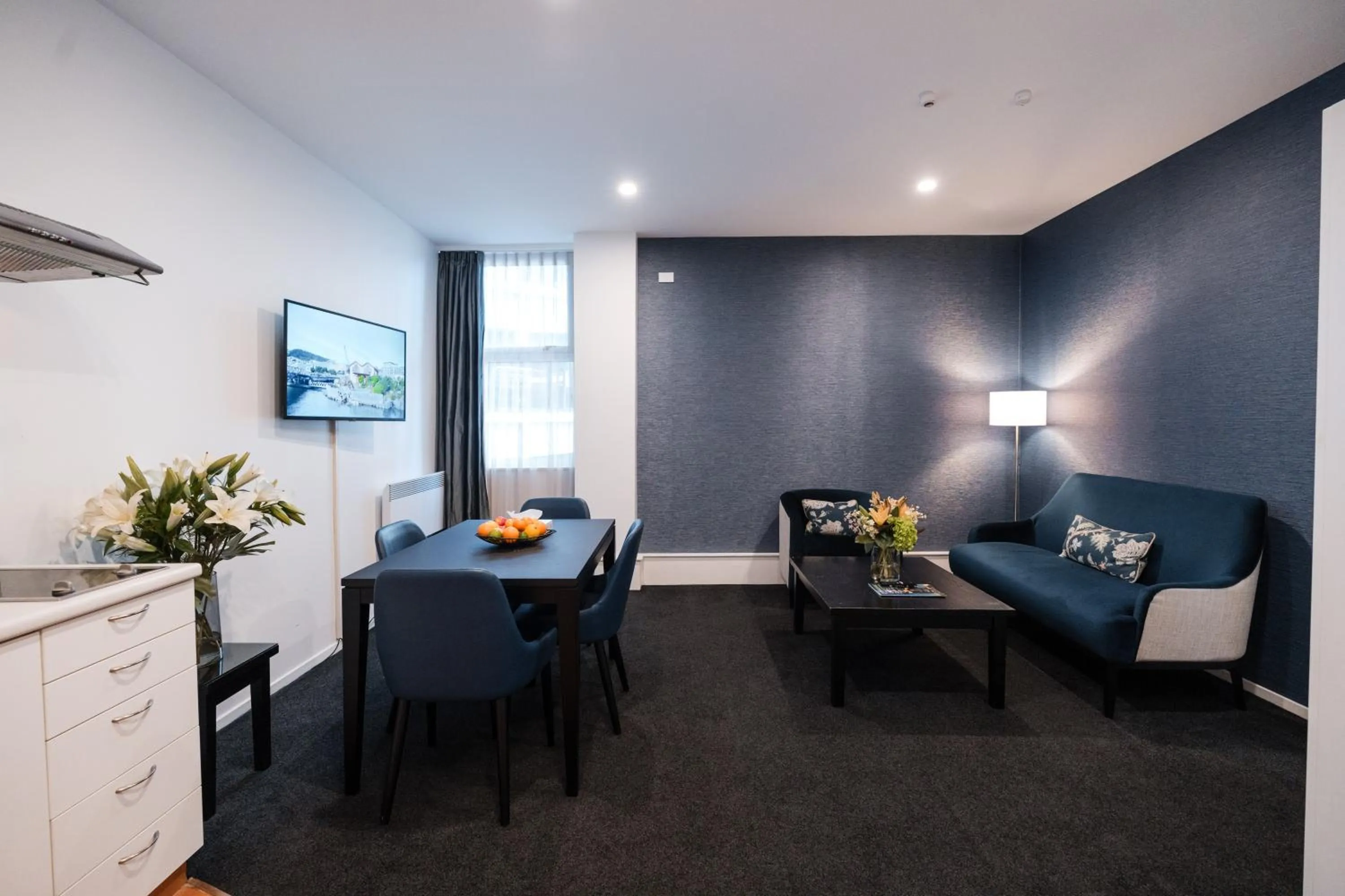 TV and multimedia in Gilmer Apartment Hotel