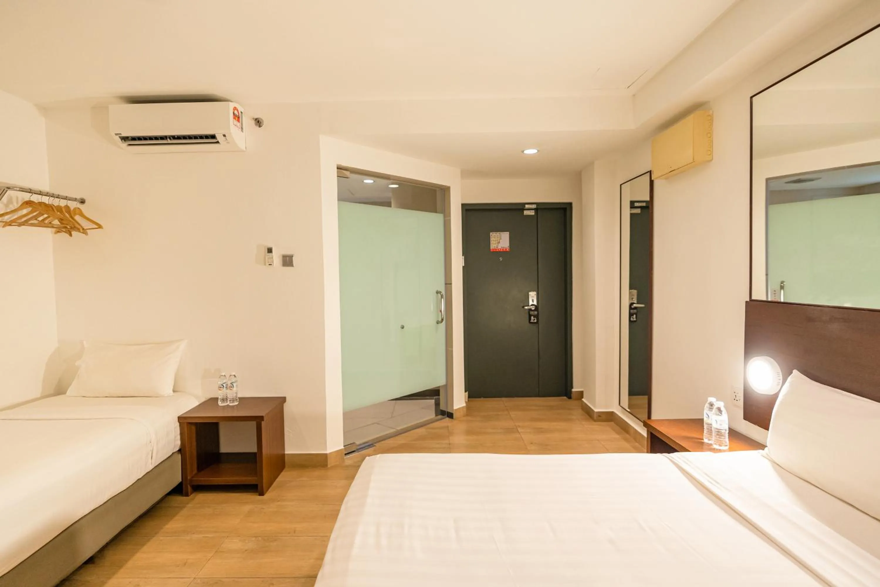 Bed in Tune Hotel Georgetown Penang