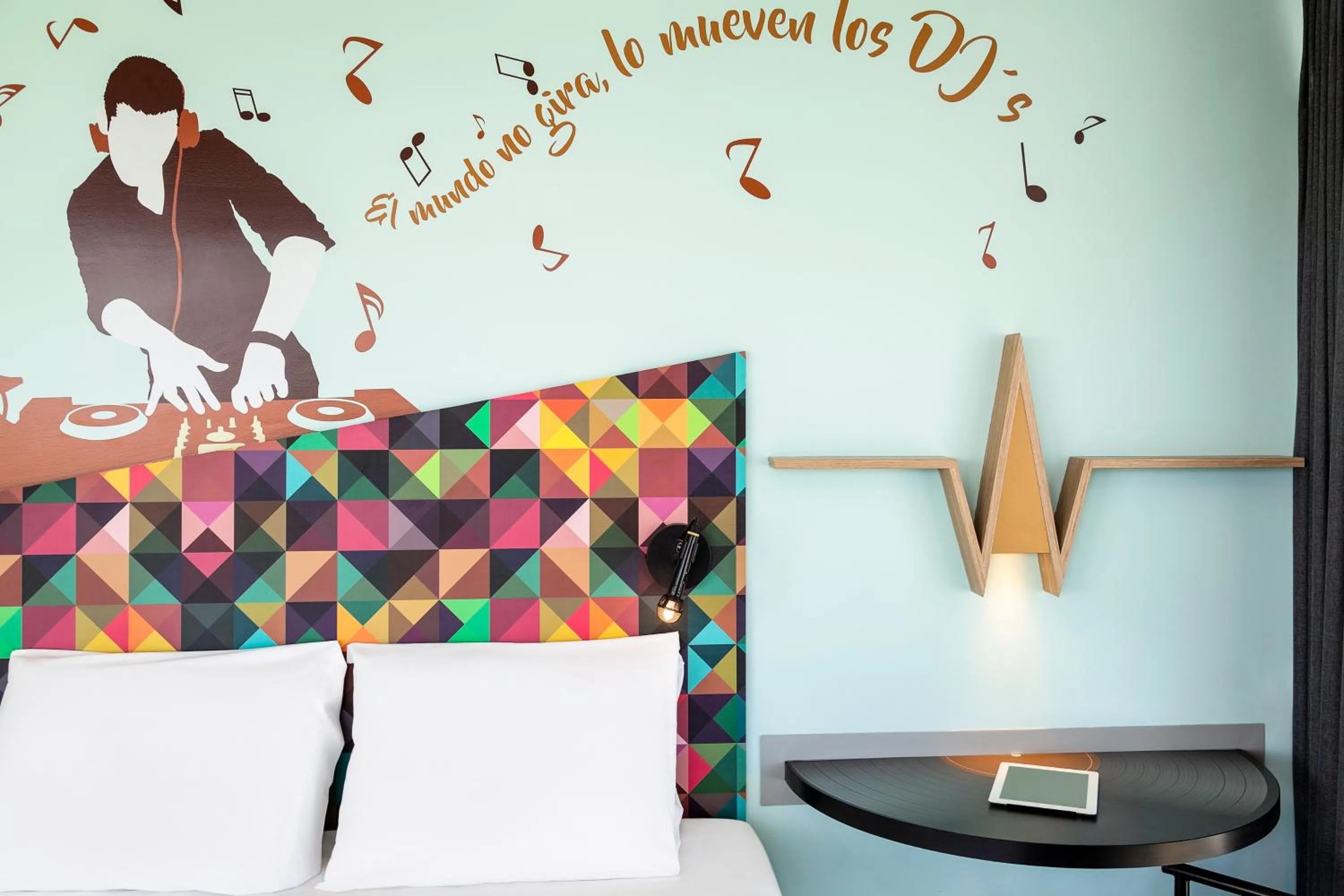 Bedroom, Bed in Ibis Styles Merida Galerias