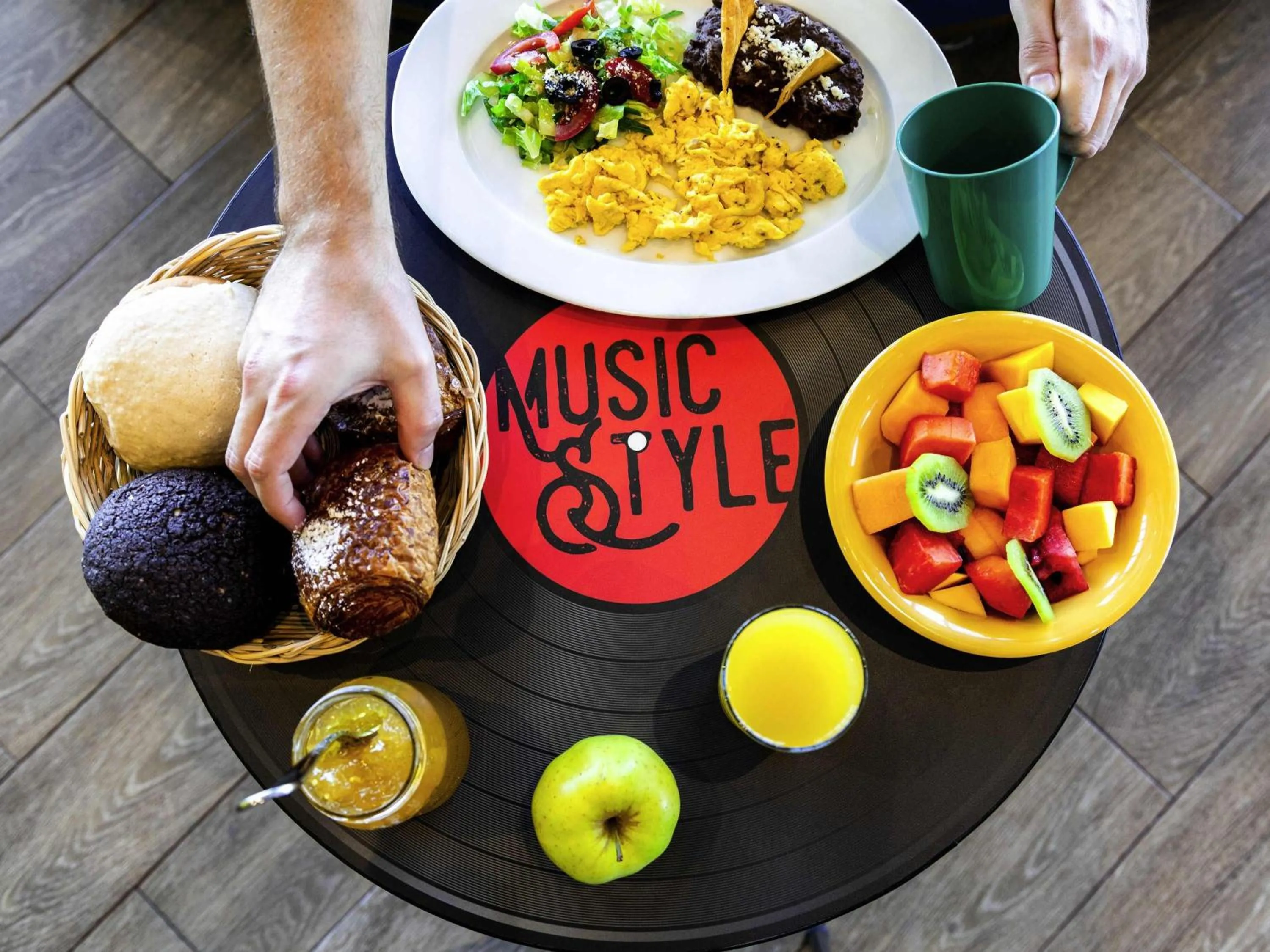 Breakfast in Ibis Styles Merida Galerias