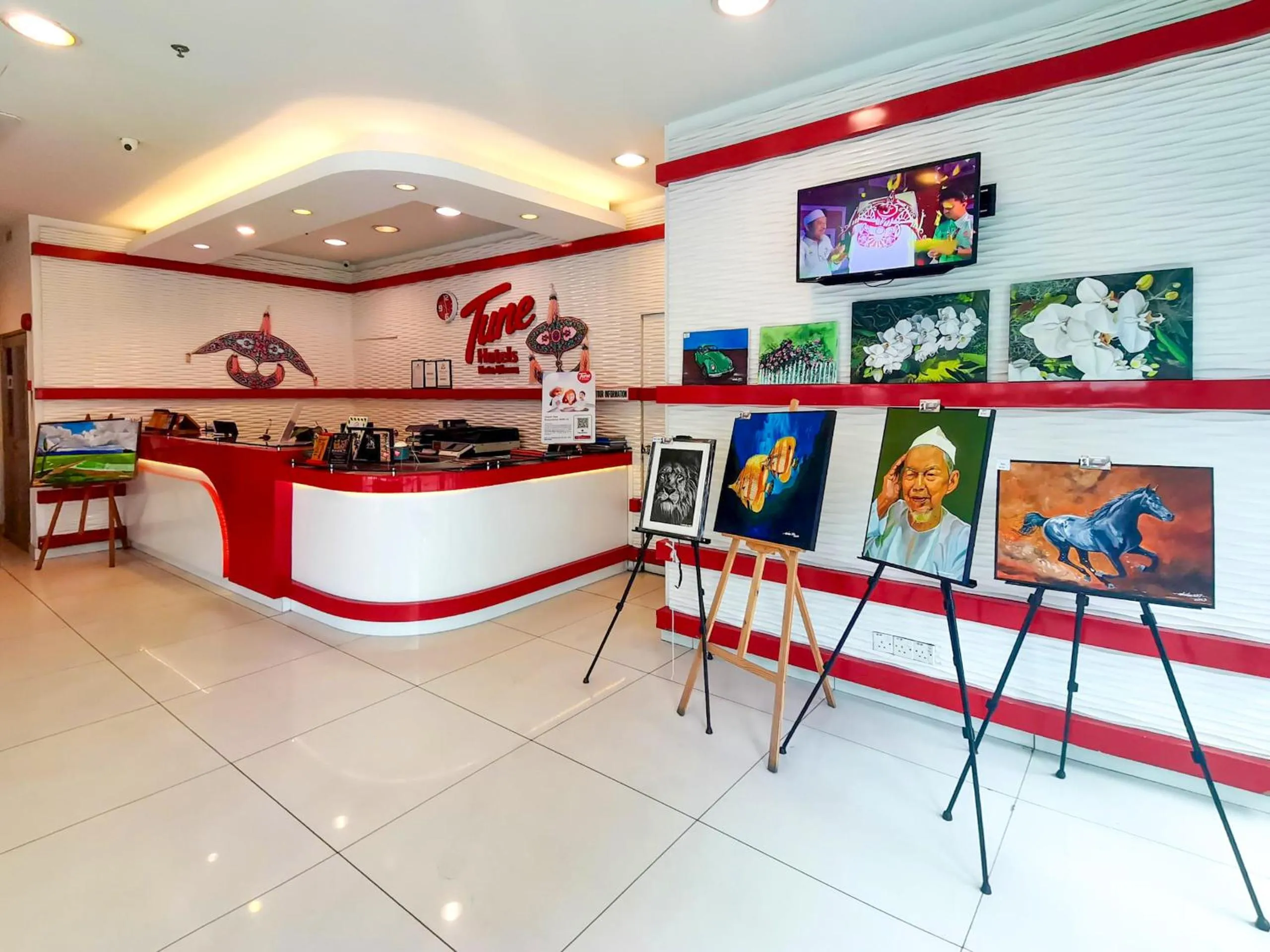 Lobby or reception in Tune Hotel – Kota Bharu City Centre