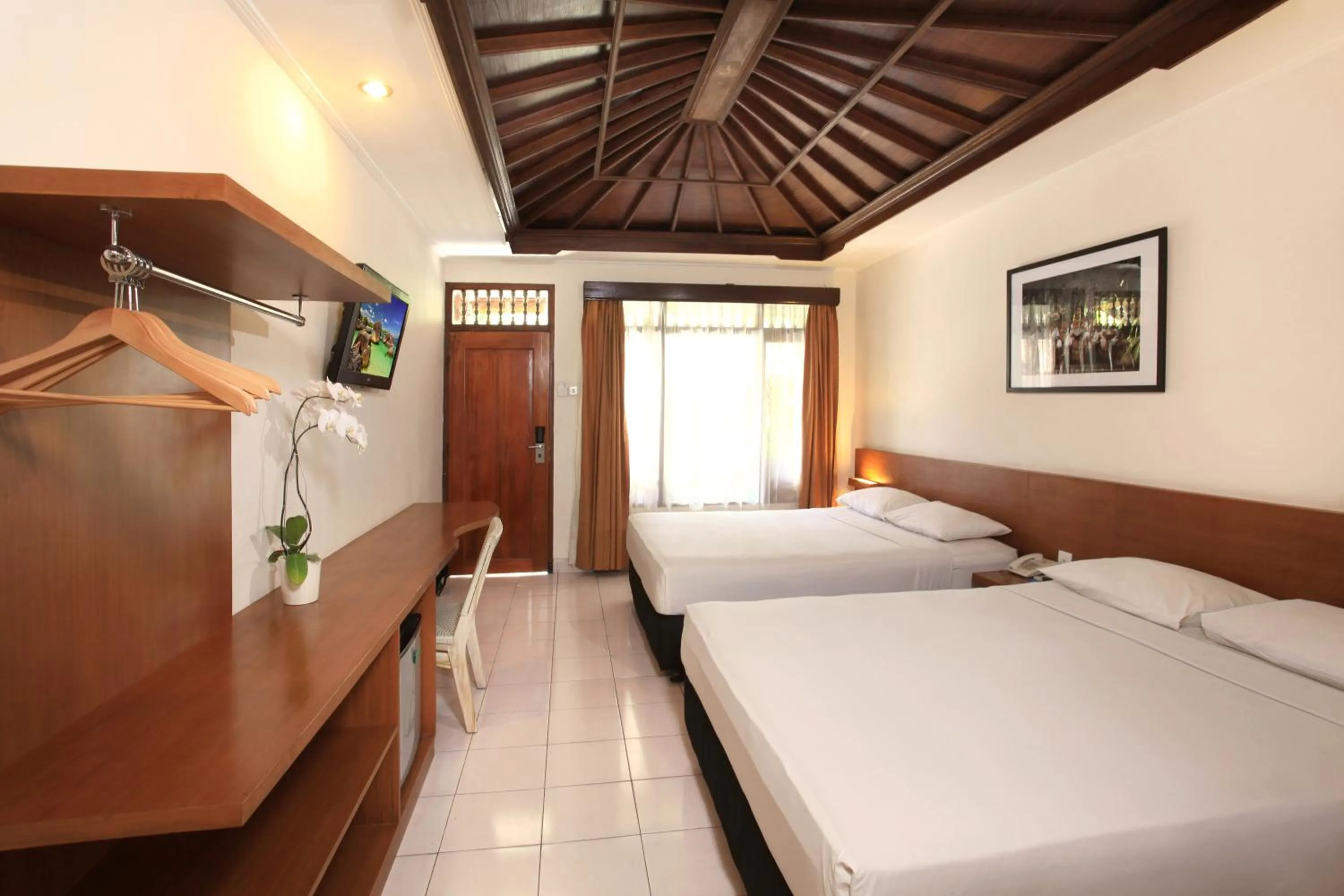 Bedroom, Bed in Matahari Bungalow