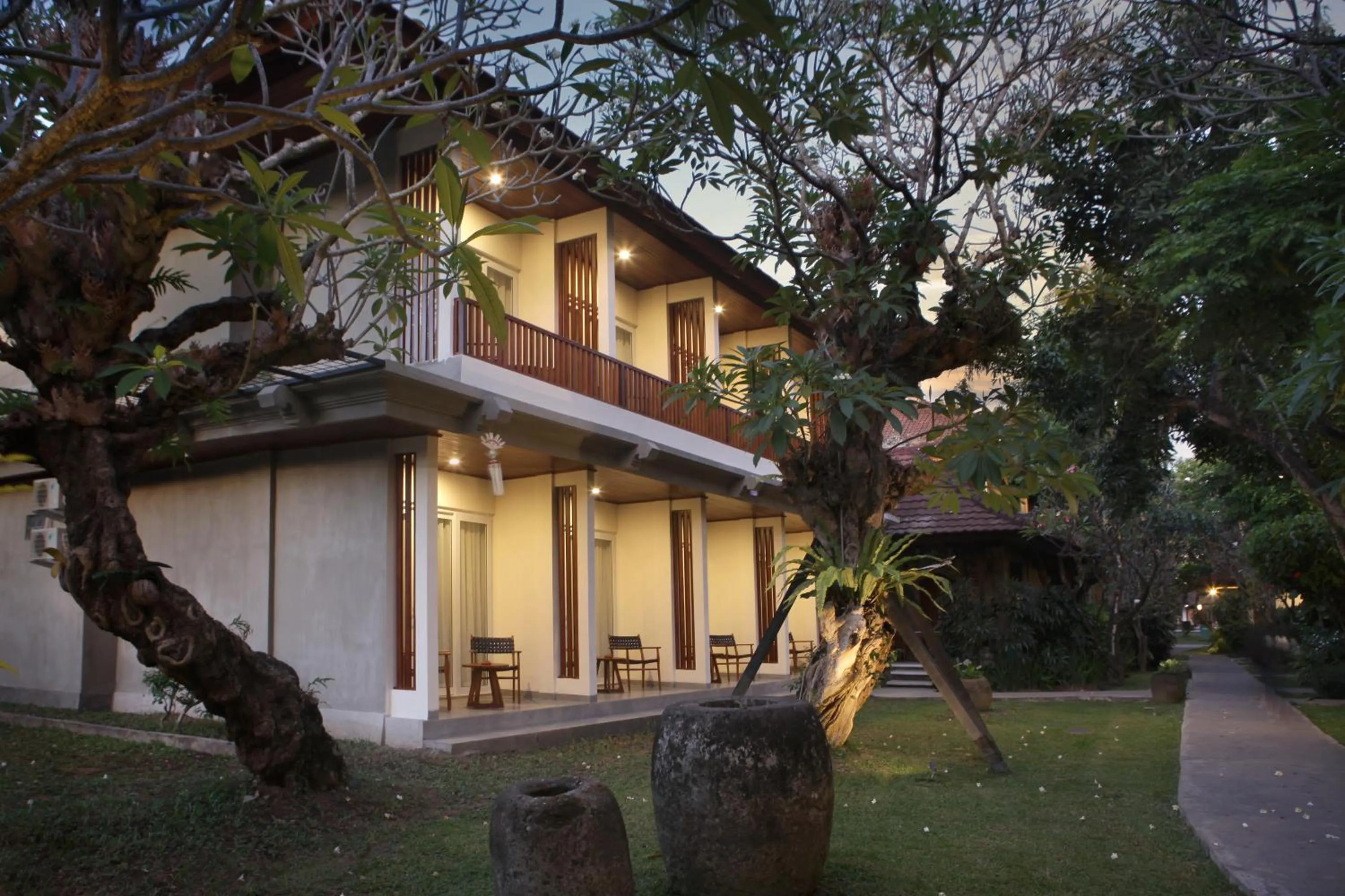 Balcony/Terrace in Matahari Bungalow