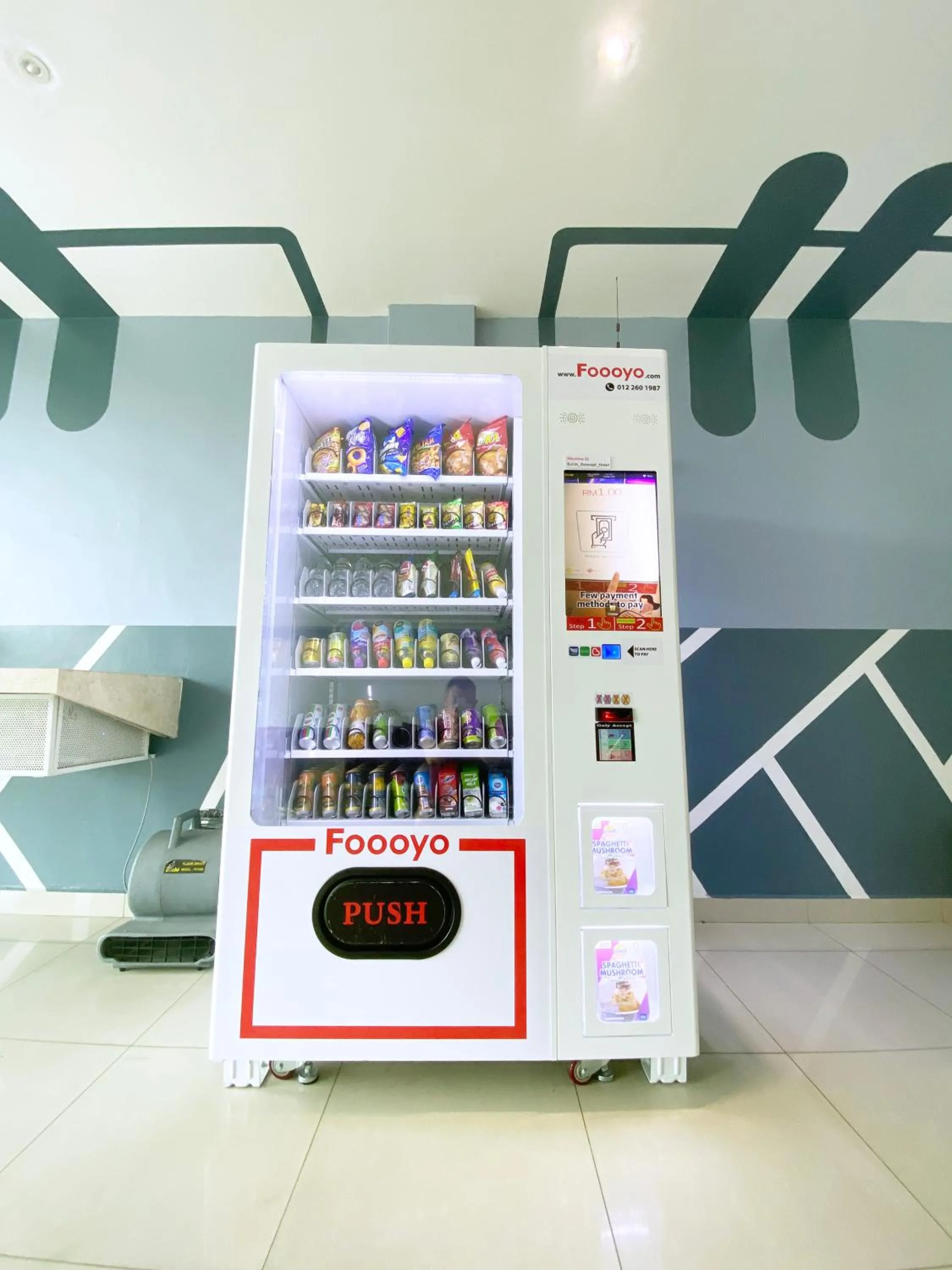 vending machine in D'concept Hotel Kulim