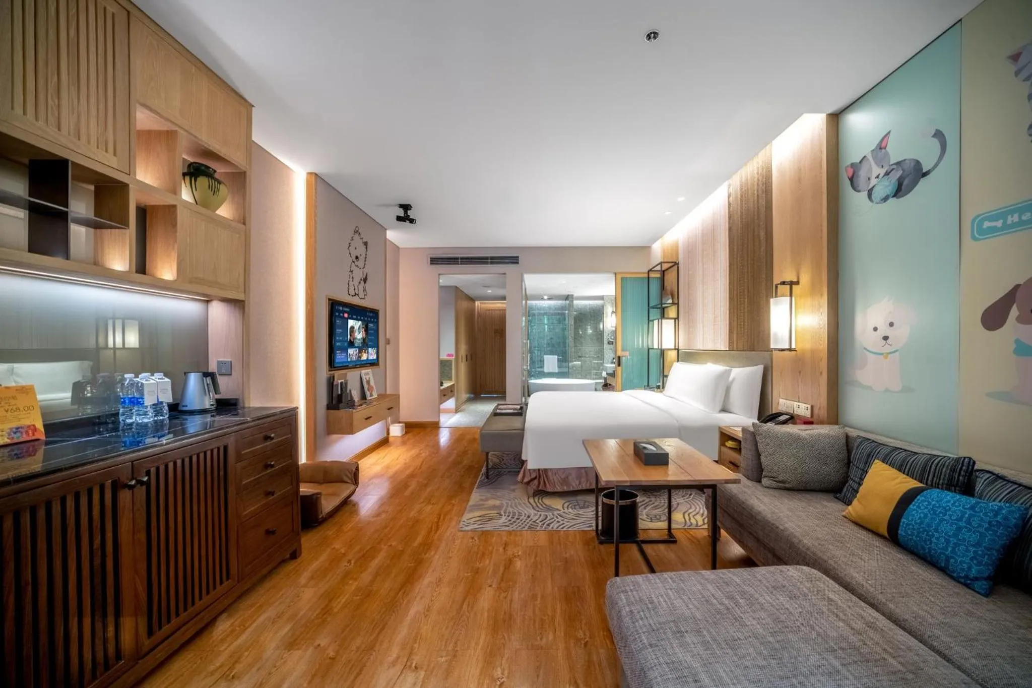 Photo of the whole room in Crowne Plaza - Kunming Ancient Dian Town by IHG