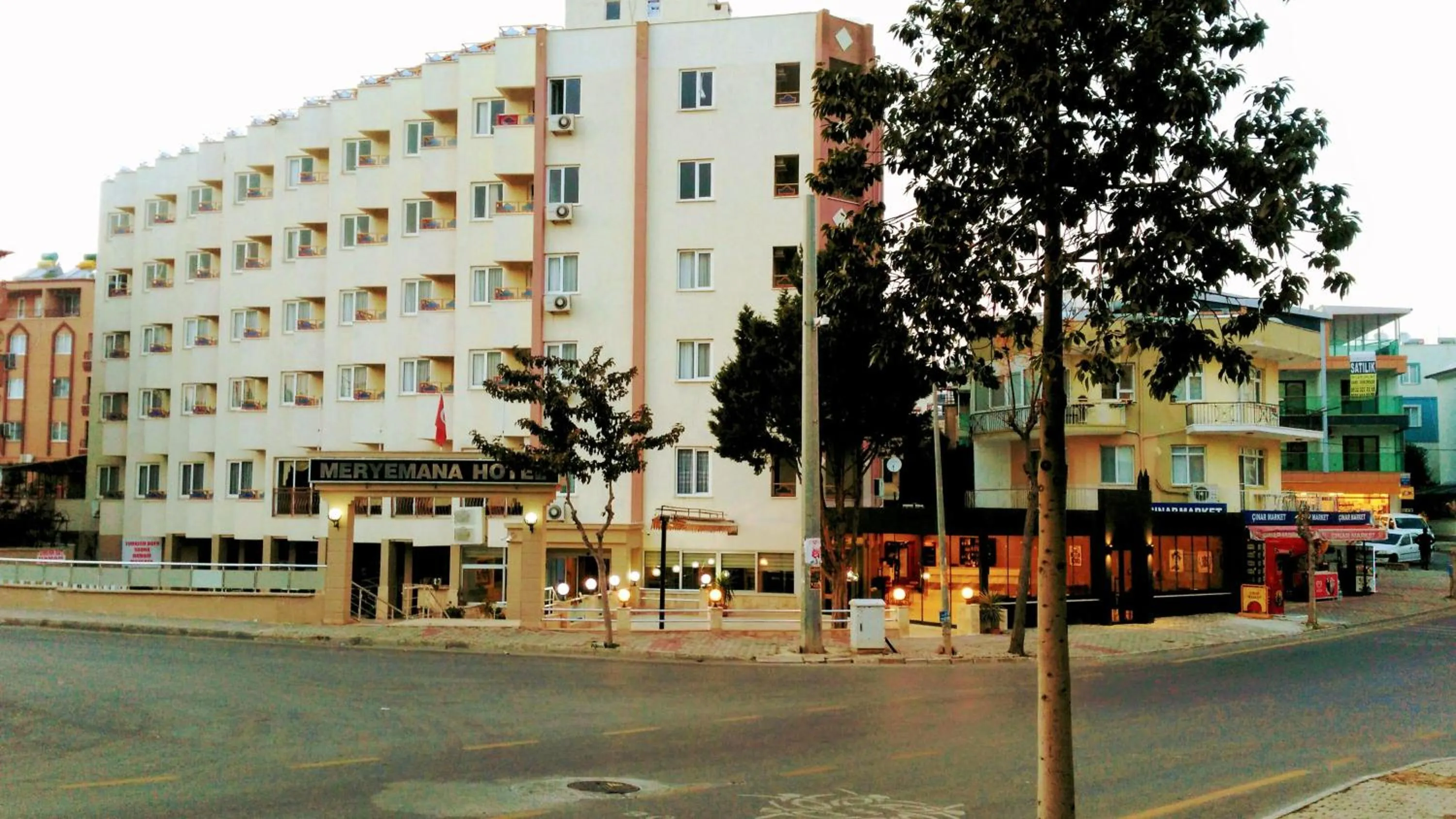 Property building in meryemana hotel