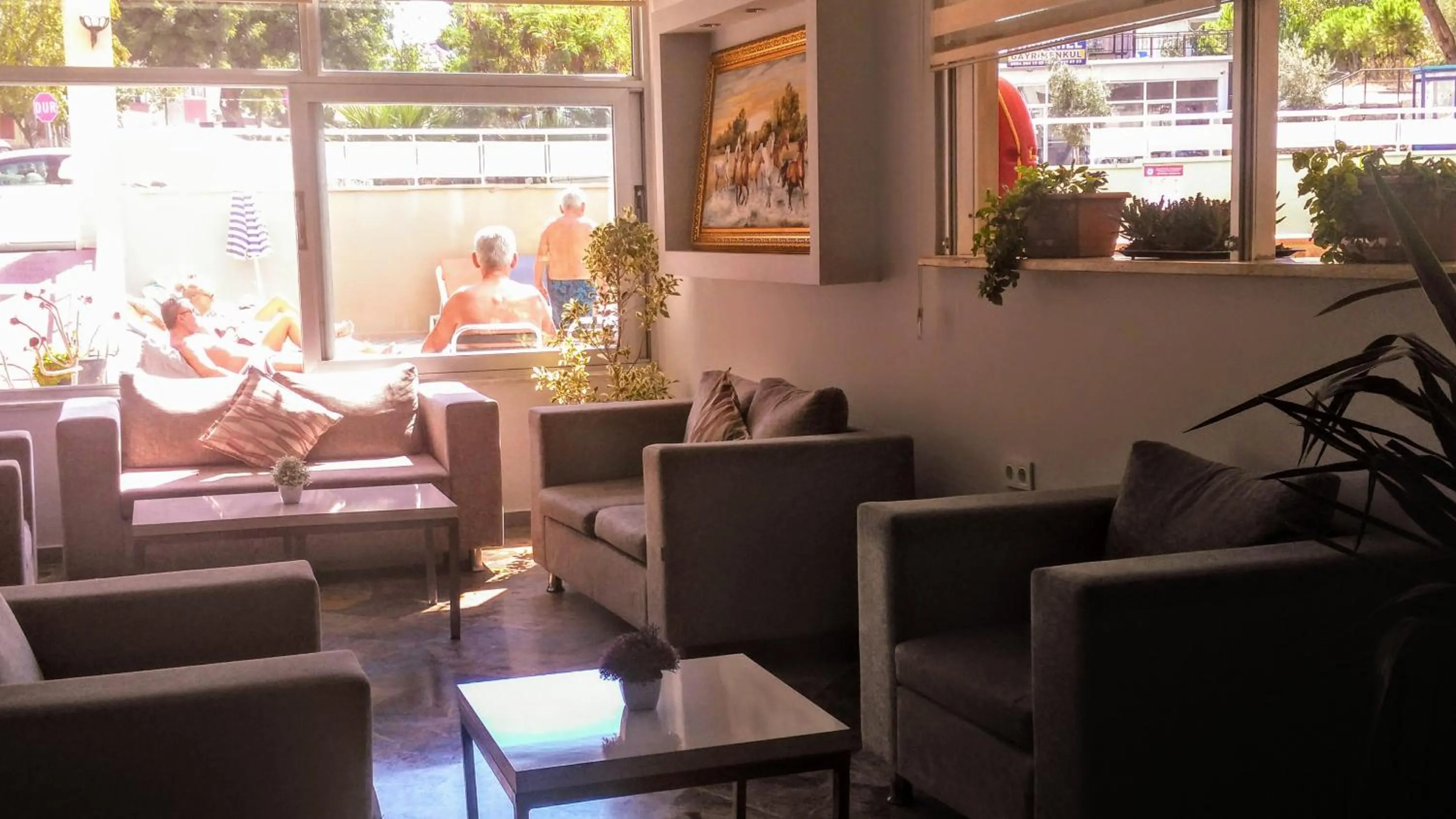 People in meryemana hotel