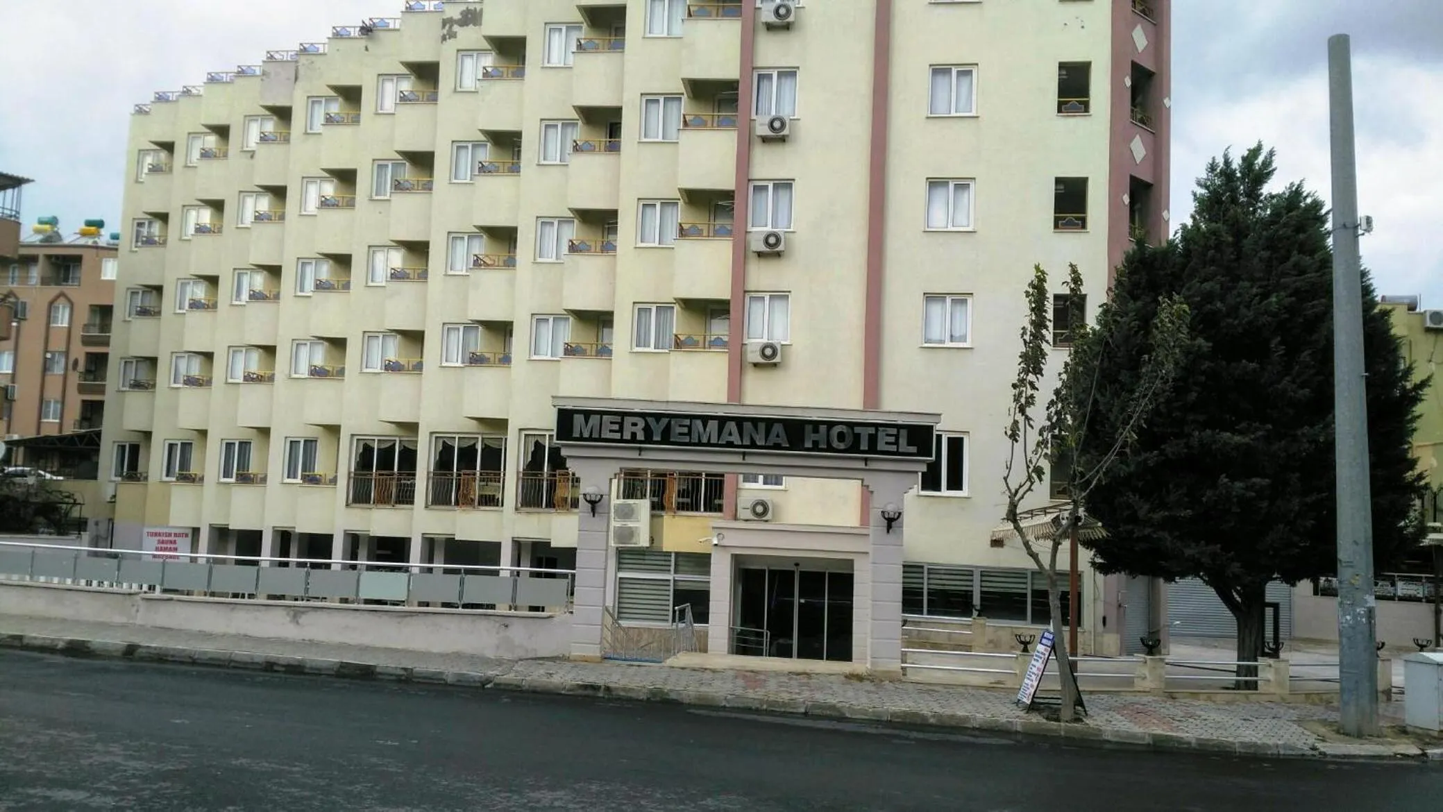 Property building in meryemana hotel